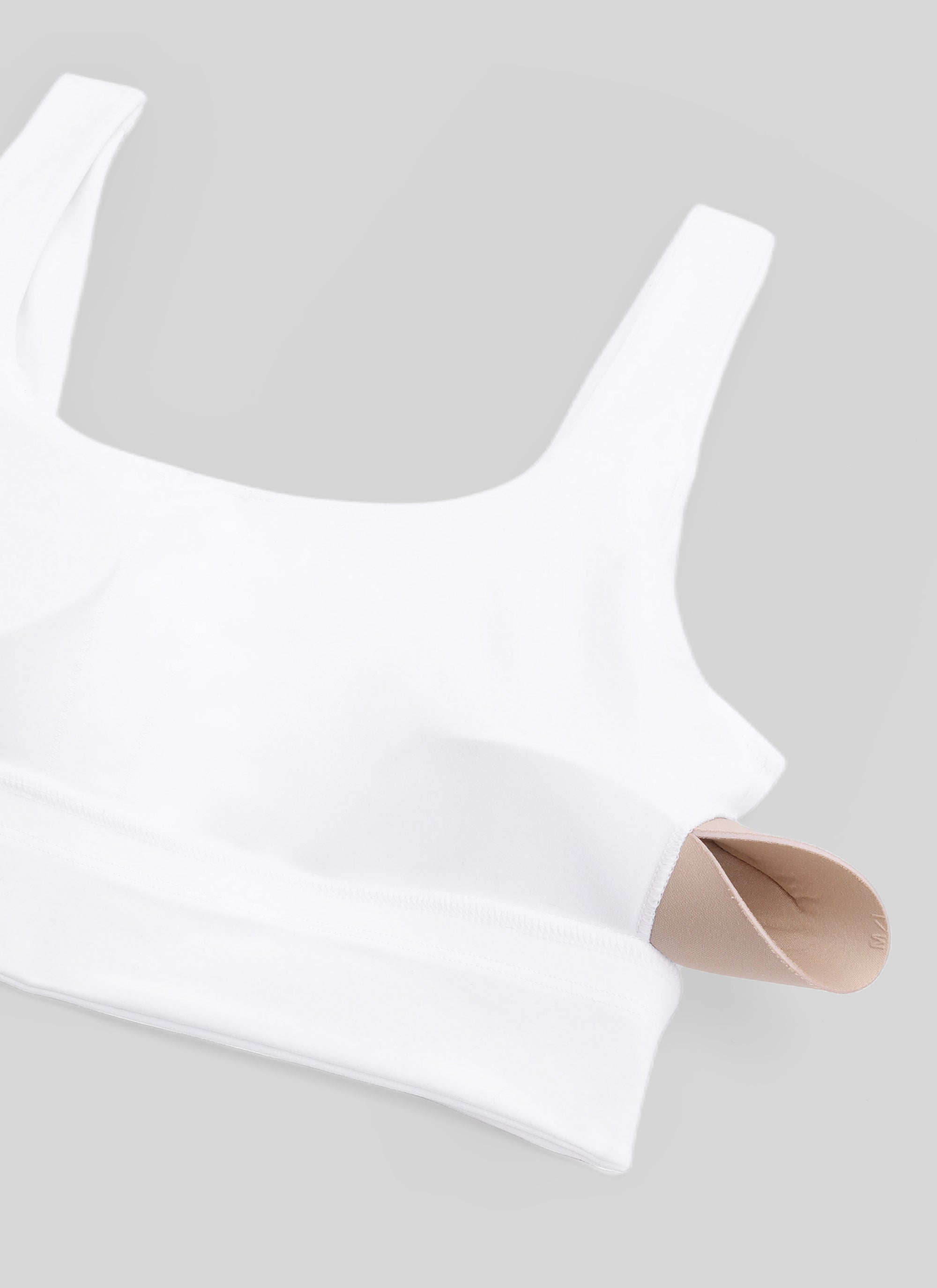 CRZ YOGA Yoga para sa Kababaihan na Mababang Suporta Butterluxe Sport Bra U Back Longline White
