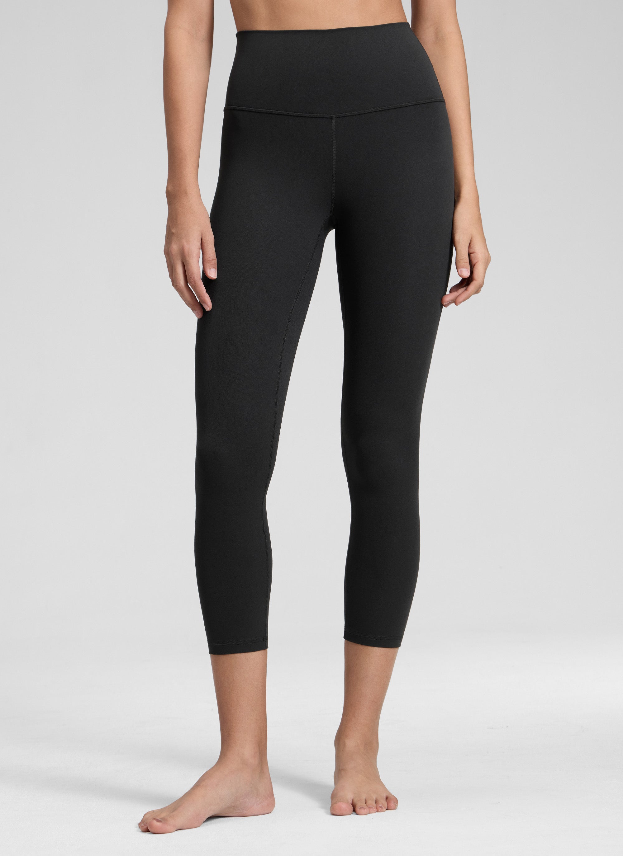 CRZ YOGA Mataas na Lugar ng Yoga Lounge para sa Kababaihan Butterluxe Yoga Leggings 23'' Itim