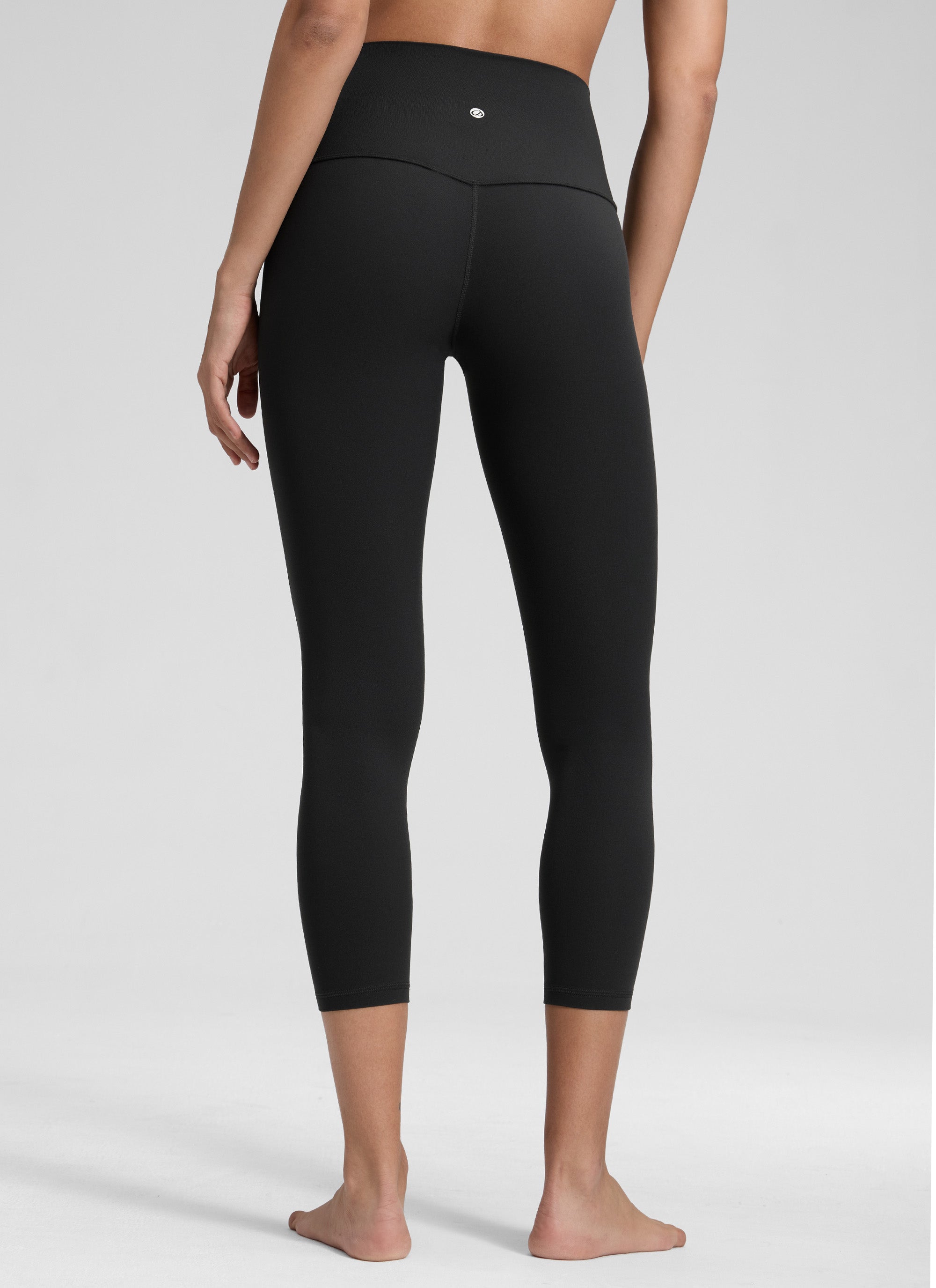CRZ YOGA Mataas na Lugar ng Yoga Lounge para sa Kababaihan Butterluxe Yoga Leggings 23'' Itim