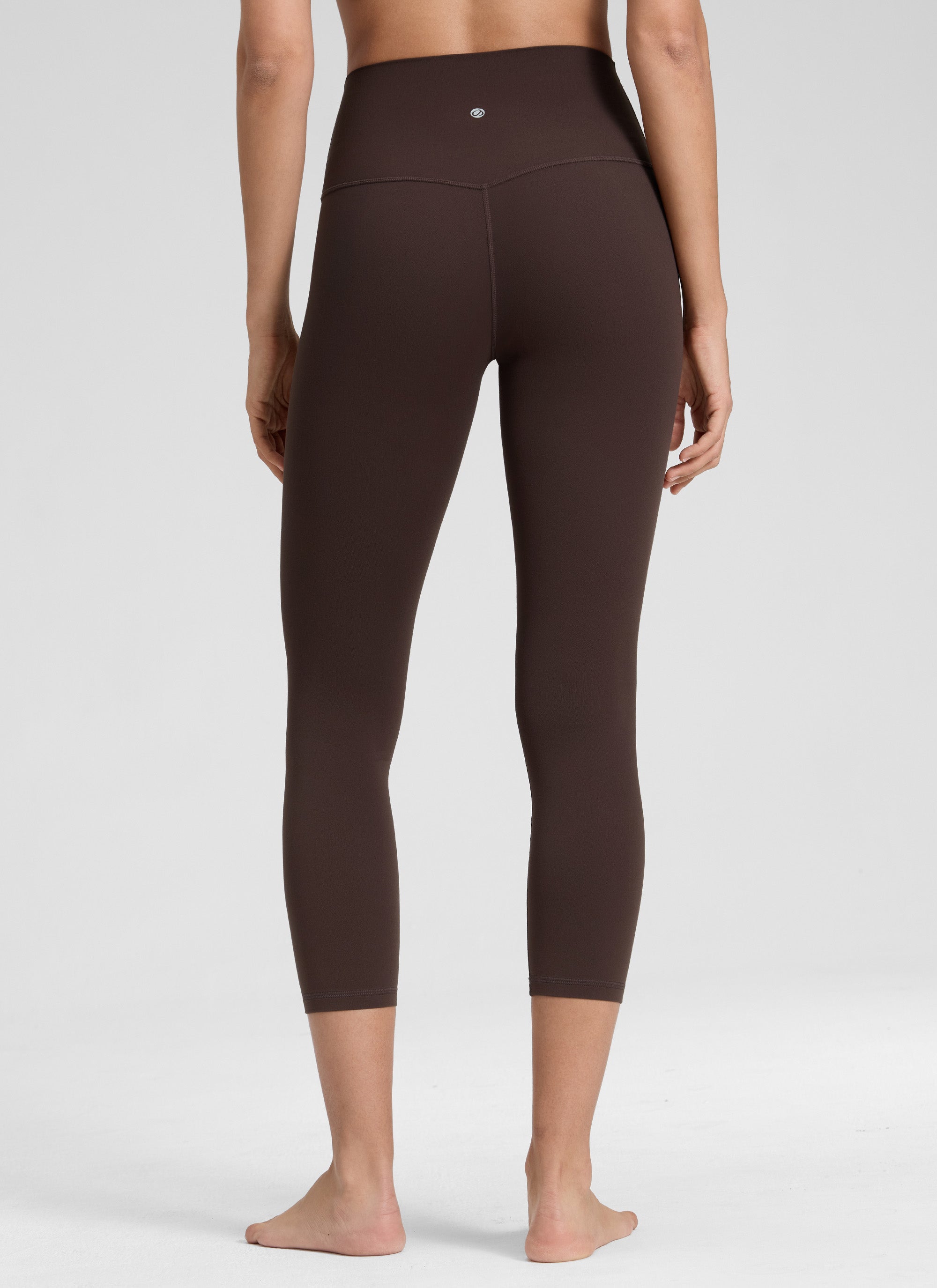 CRZ YOGA Mataas na Lugar ng Yoga Lounge para sa Kababaihan Butterluxe Yoga Leggings 23'' Hot Fudge Brown