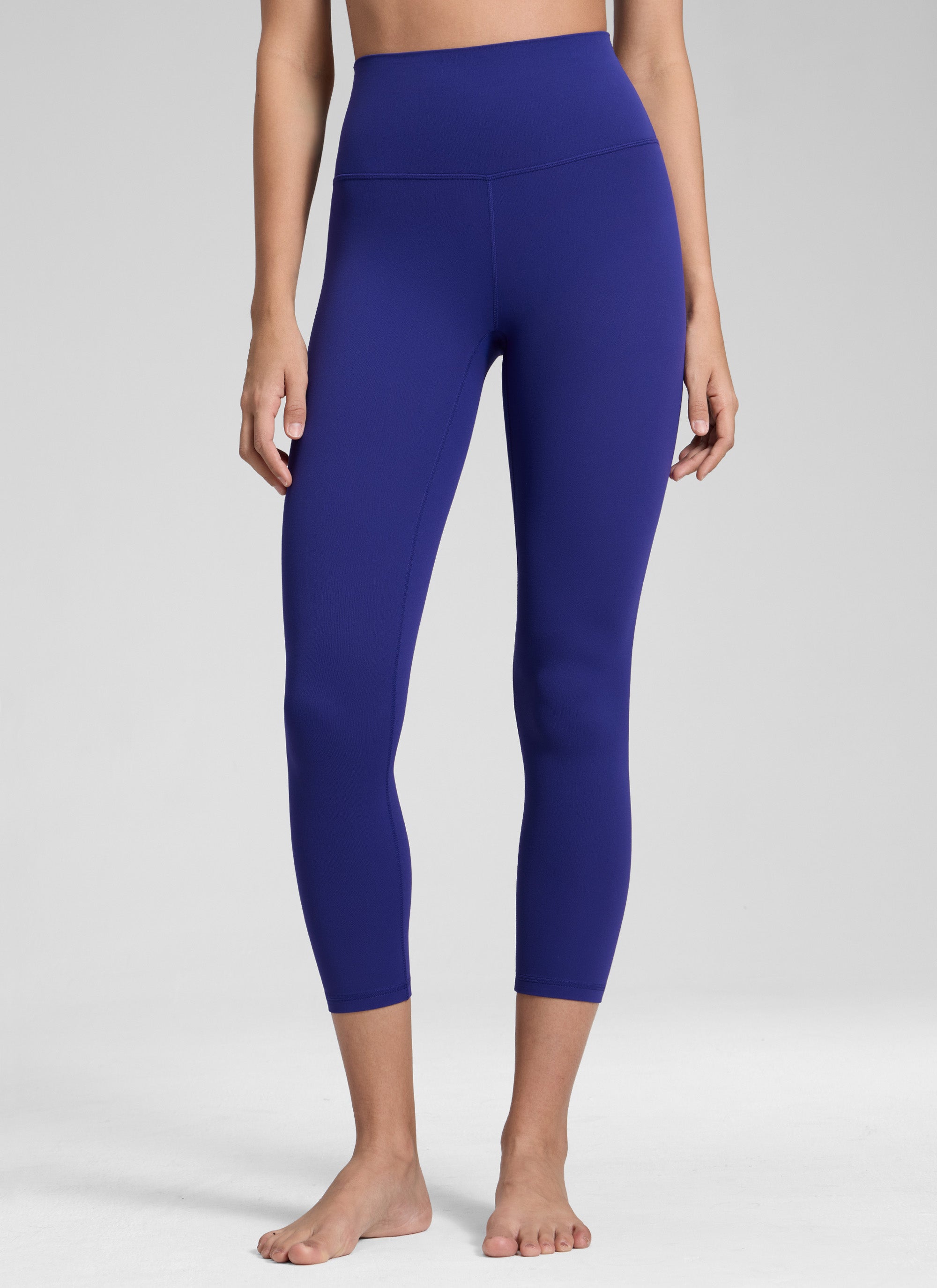 CRZ YOGA Mataas na Lugar ng Yoga Lounge para sa Kababaihan Butterluxe Yoga Leggings 23'' Larkspur Blue