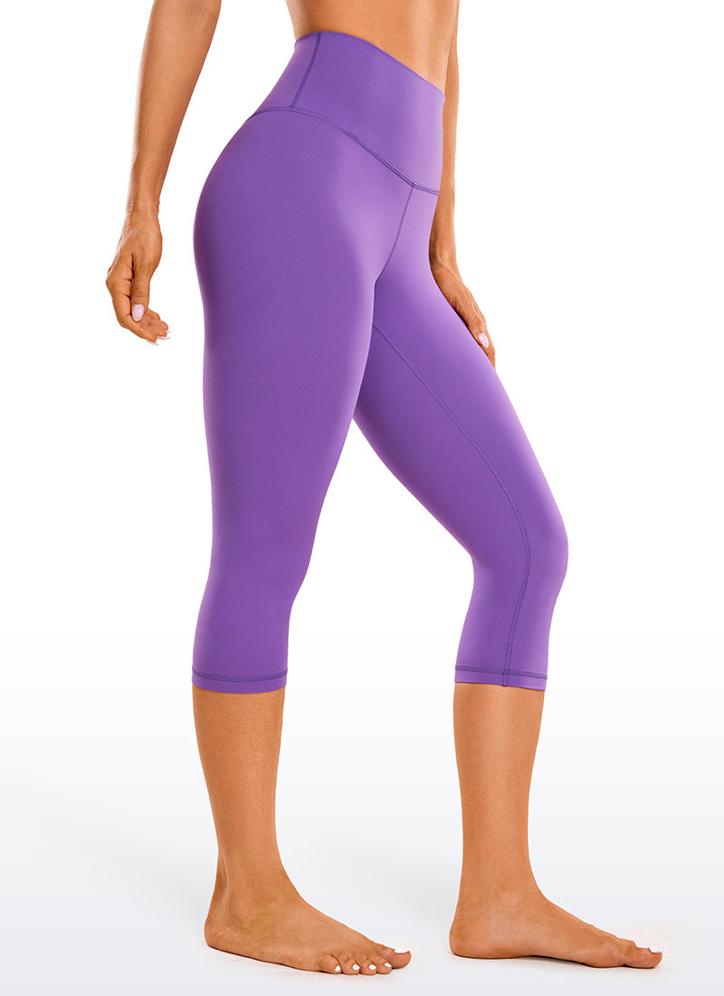 CRZ YOGA Mataas na Lugar ng Yoga Lounge para sa Kababaihan Butterluxe Yoga Leggings 19'' Royal Lilac