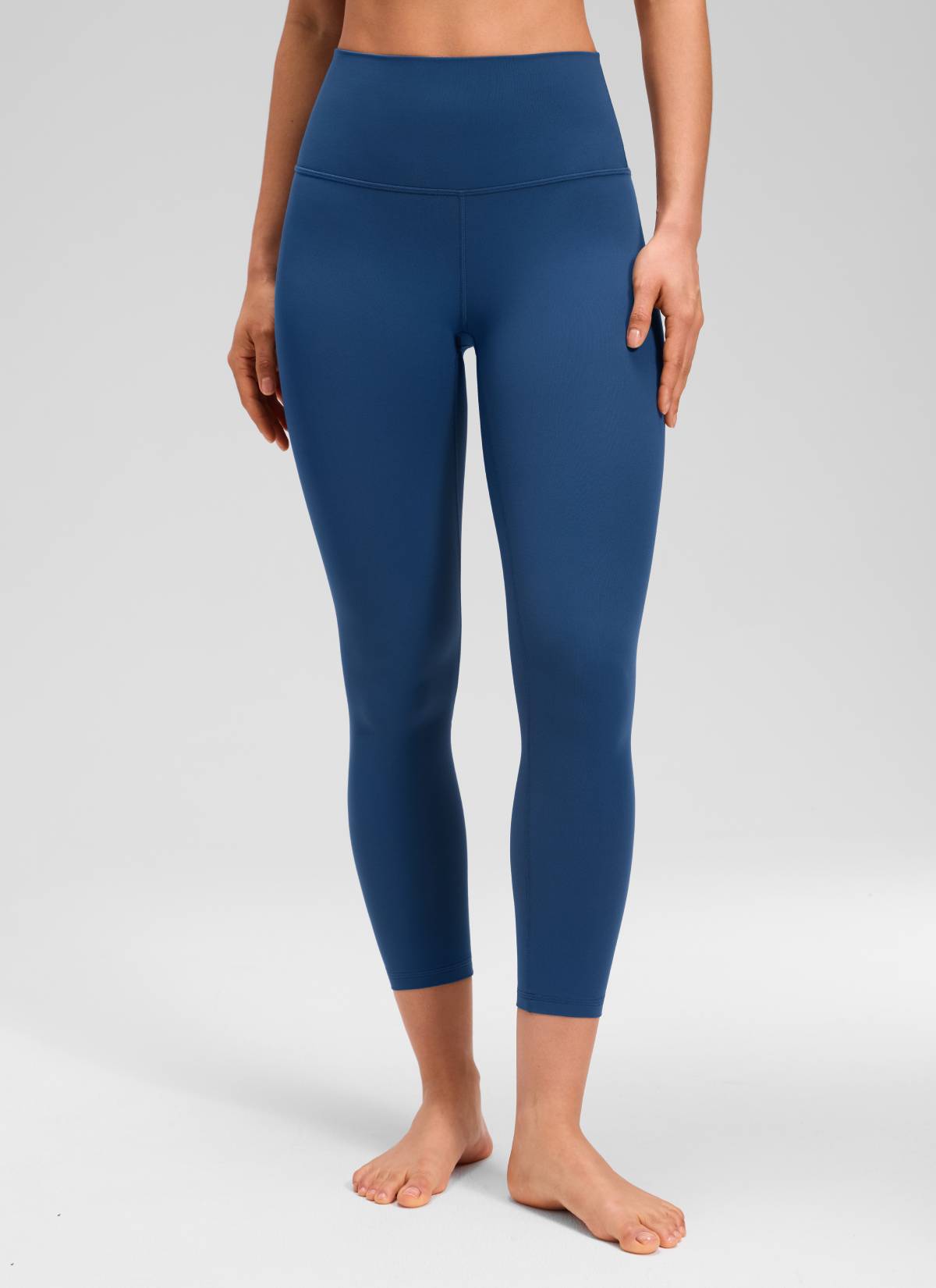 CRZ YOGA Mataas na Lugar ng Yoga Lounge para sa Kababaihan Butterluxe Yoga Leggings 23'' French Navy
