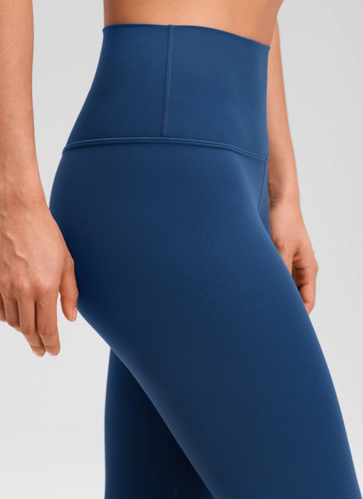 CRZ YOGA Mataas na Lugar ng Yoga Lounge para sa Kababaihan Butterluxe Yoga Leggings 23'' French Navy