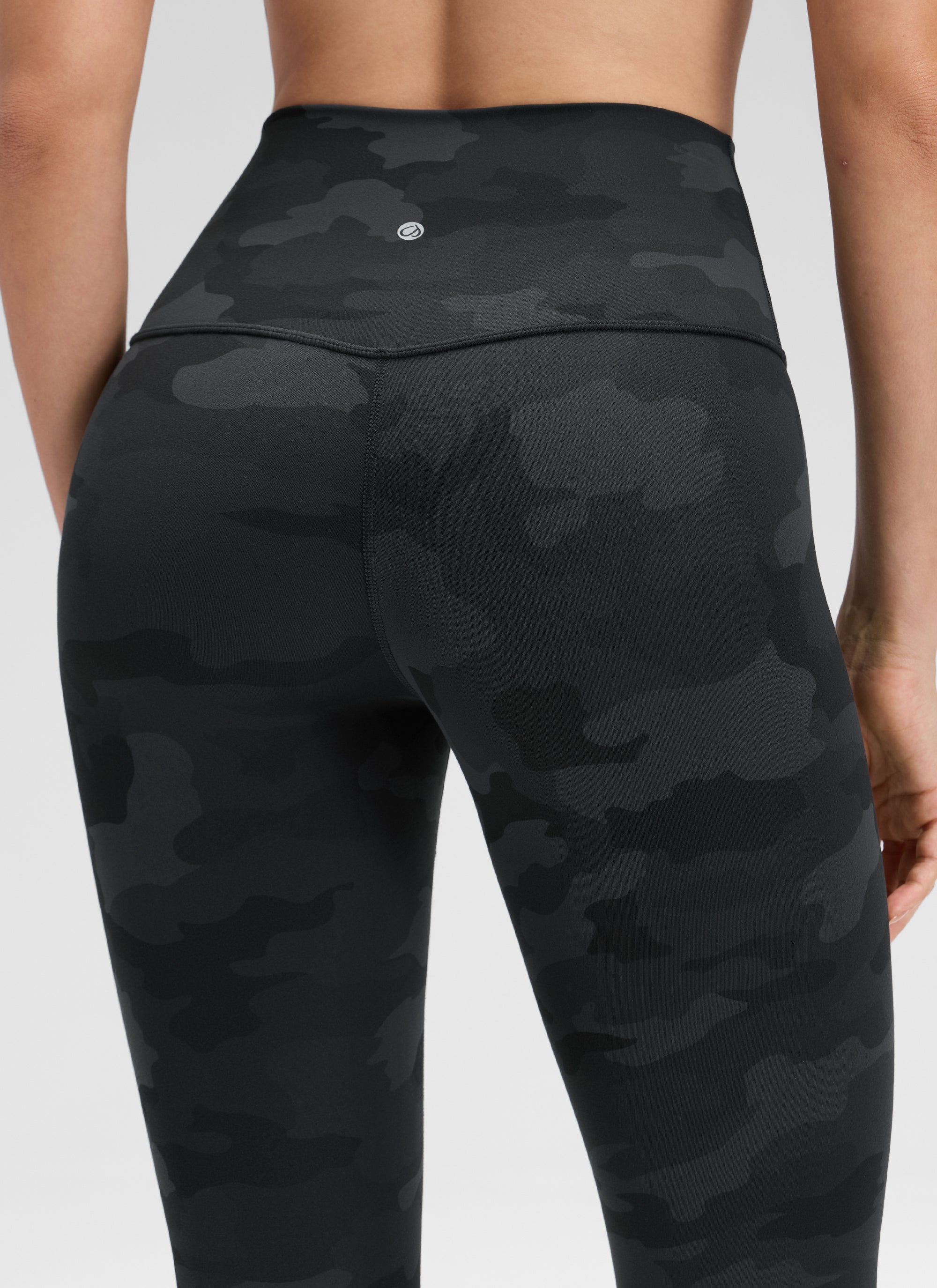 CRZ YOGA Mataas na Lugar ng Yoga Lounge para sa Kababaihan Butterluxe Yoga Leggings 23'' Madilim na Abong Camouflage 2