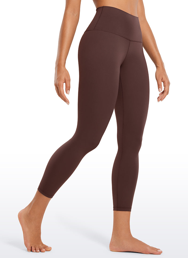 CRZ YOGA Mataas na Lugar ng Yoga Lounge para sa Kababaihan Butterluxe Yoga Leggings 23'' Taupe