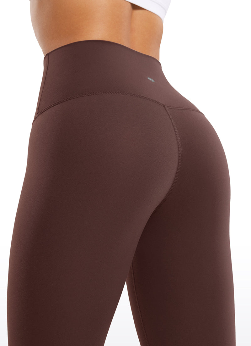 CRZ YOGA Mataas na Lugar ng Yoga Lounge para sa Kababaihan Butterluxe Yoga Leggings 23'' Taupe