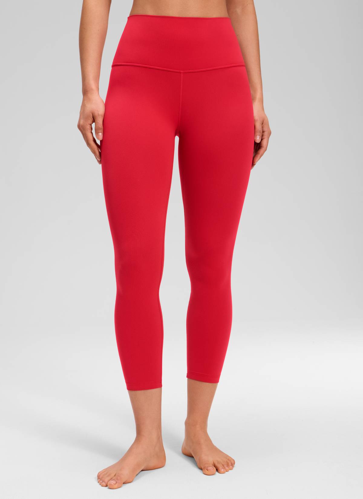 CRZ YOGA Mataas na Lugar ng Yoga Lounge para sa Kababaihan Butterluxe Yoga Leggings 23'' Aurora Red