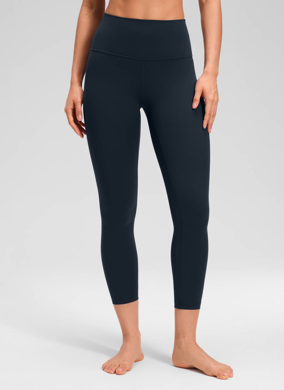 CRZ YOGA Mataas na Lugar ng Yoga Lounge para sa Kababaihan Butterluxe Yoga Leggings 23'' Tunay na Asul
