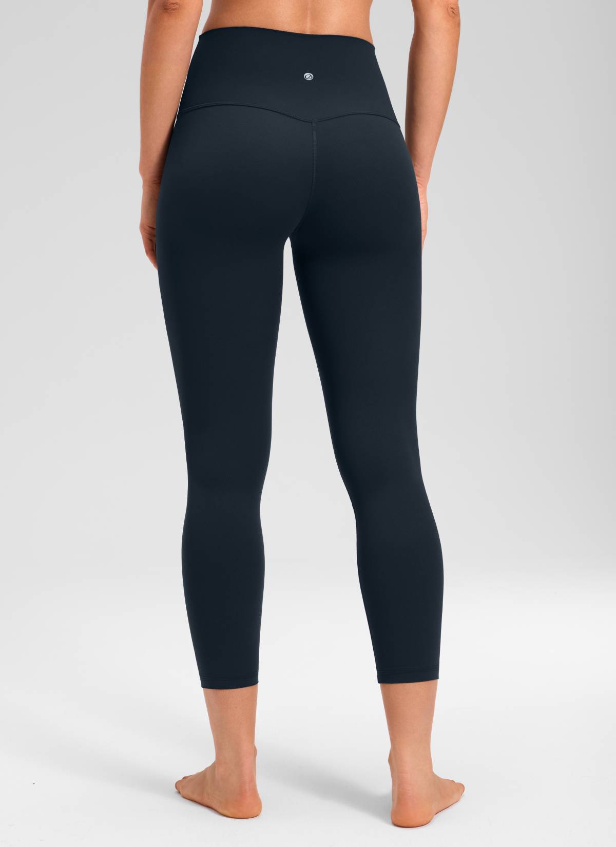 CRZ YOGA Mataas na Lugar ng Yoga Lounge para sa Kababaihan Butterluxe Yoga Leggings 23'' Tunay na Asul