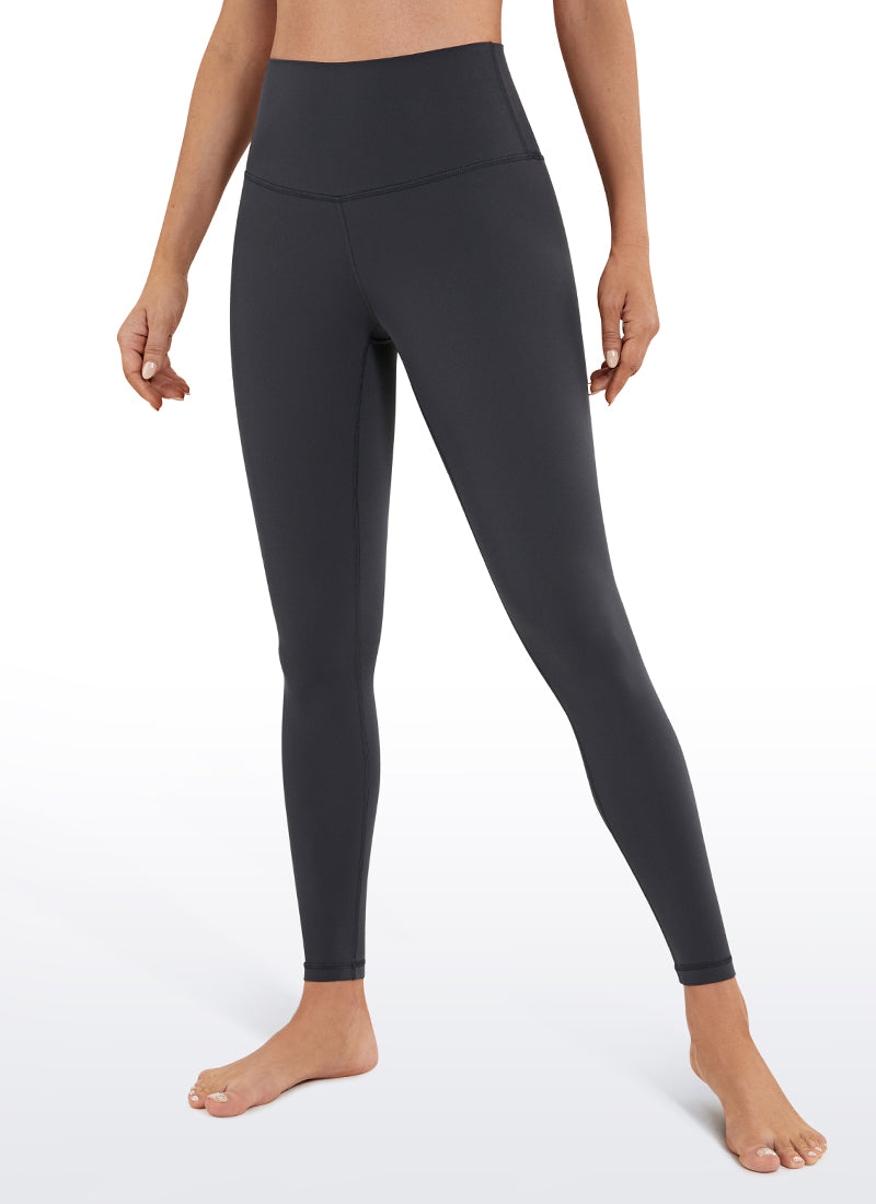 CRZ YOGA Mataas na Lugar ng Yoga para sa Kababaihan Butterluxe Leggings sa Bukong-bukong 26.5'' Melanite