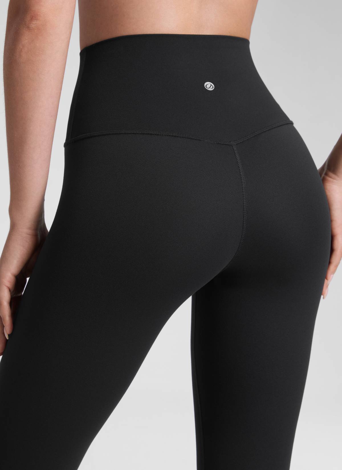 CRZ YOGA Mataas na Lugar ng Yoga Lounge para sa Kababaihan Butterluxe Yoga Leggings 28'' Itim