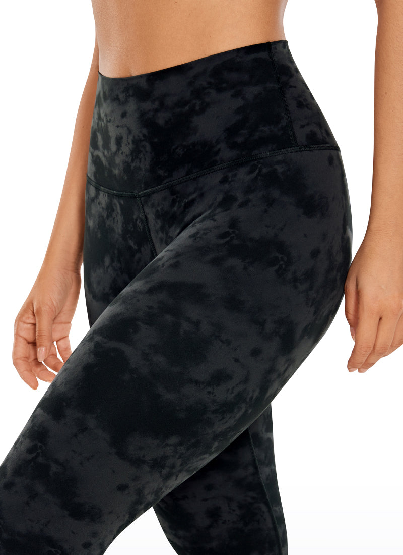 CRZ YOGA Mataas na Lugar ng Yoga Lounge para sa Kababaihan Butterluxe Yoga Leggings 28'' Tie Dye Smoke Ink