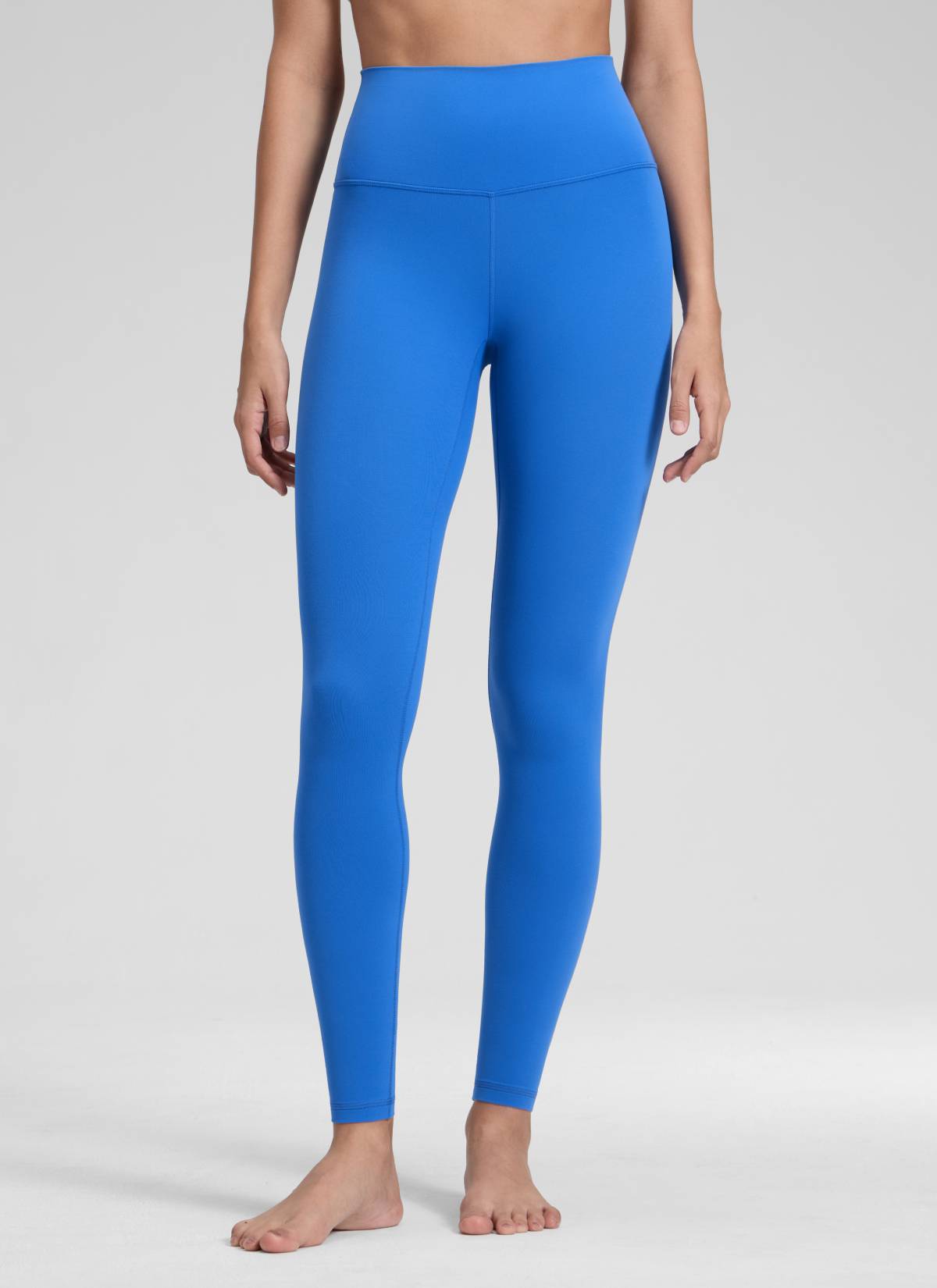 CRZ YOGA Mataas na Lugar ng Yoga Lounge para sa Kababaihan Butterluxe Yoga Leggings 28'' Kumikinang na Asul