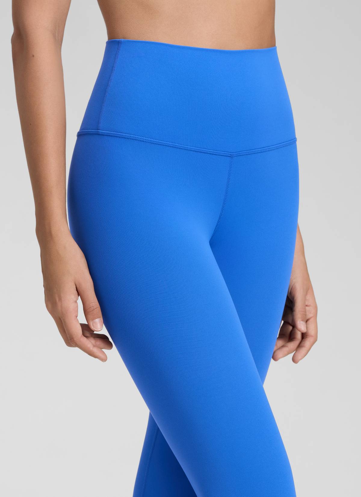CRZ YOGA Mataas na Lugar ng Yoga Lounge para sa Kababaihan Butterluxe Yoga Leggings 28'' Kumikinang na Asul