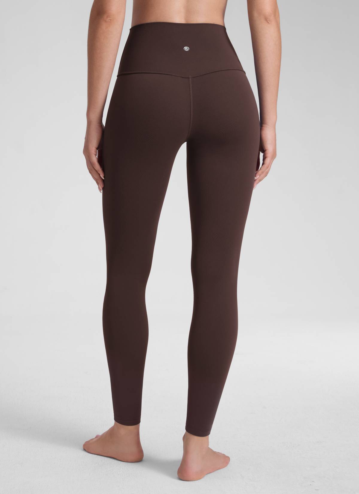 CRZ YOGA Mataas na Lugar ng Yoga Lounge para sa Kababaihan Butterluxe Yoga Leggings 28'' Hot Fudge Brown