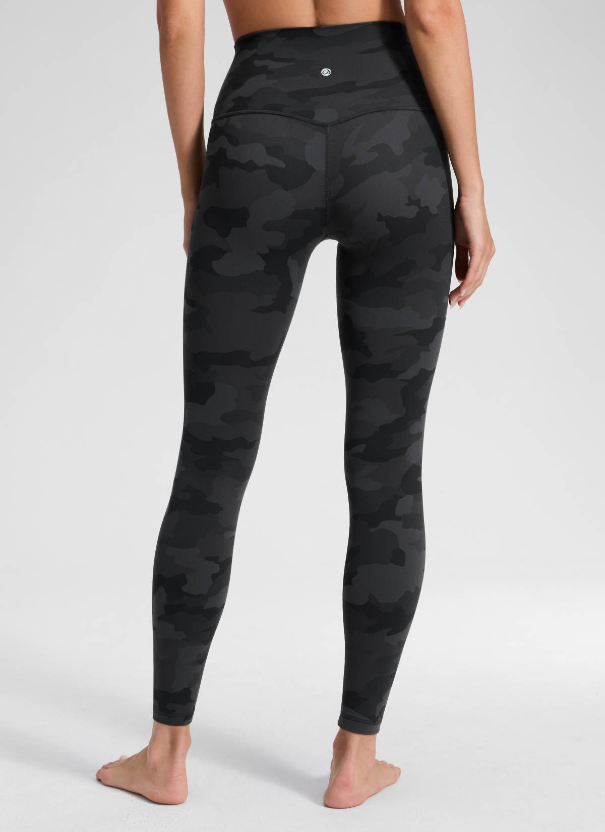 CRZ YOGA Mataas na Lugar ng Yoga Lounge para sa Kababaihan Butterluxe Yoga Leggings 28'' Madilim na Abong Camouflage 2