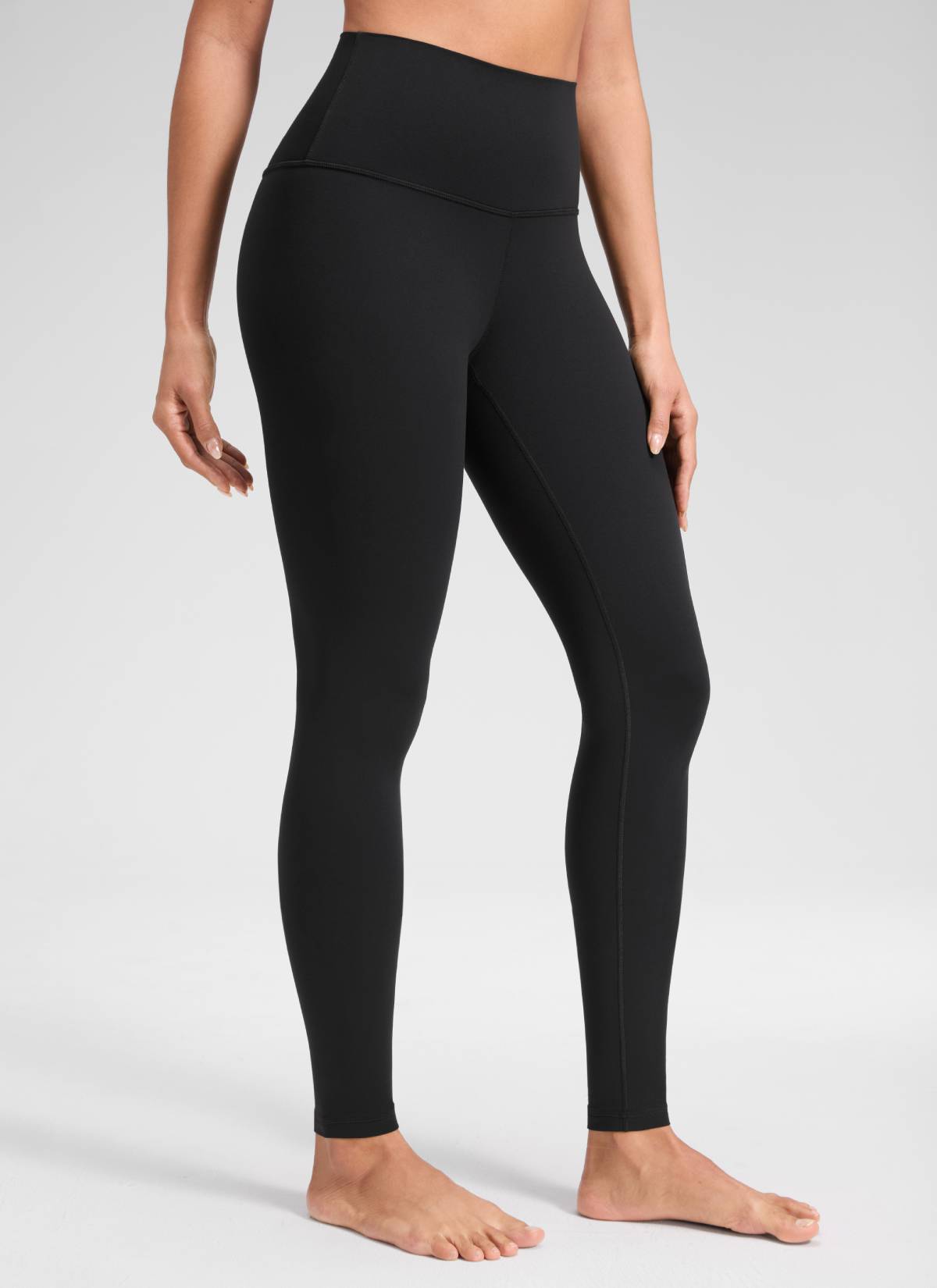 CRZ YOGA Mataas na Lugar ng Yoga Lounge para sa Kababaihan Butterluxe Yoga Leggings 30'' Itim