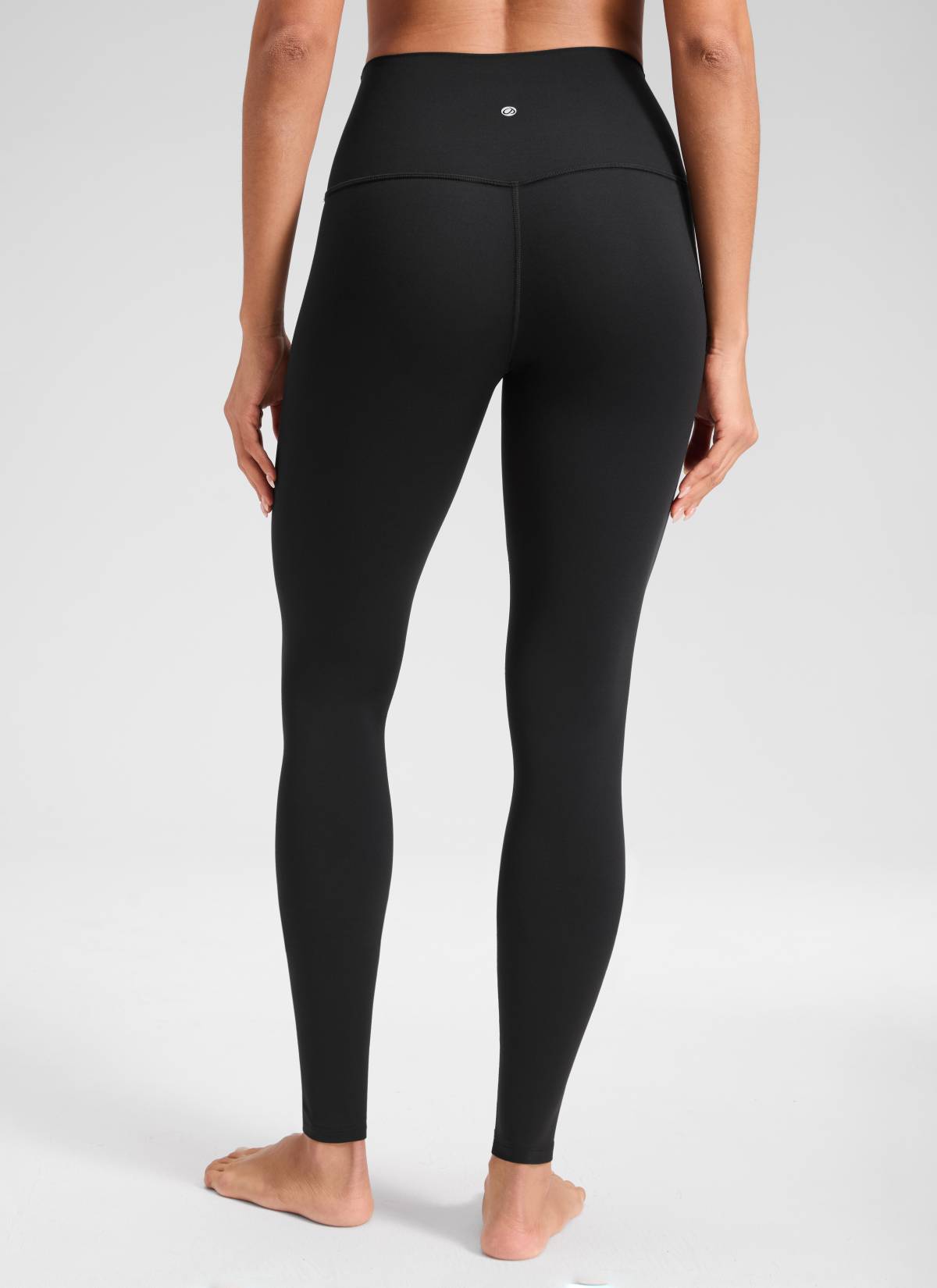 CRZ YOGA Mataas na Lugar ng Yoga Lounge para sa Kababaihan Butterluxe Yoga Leggings 30'' Itim