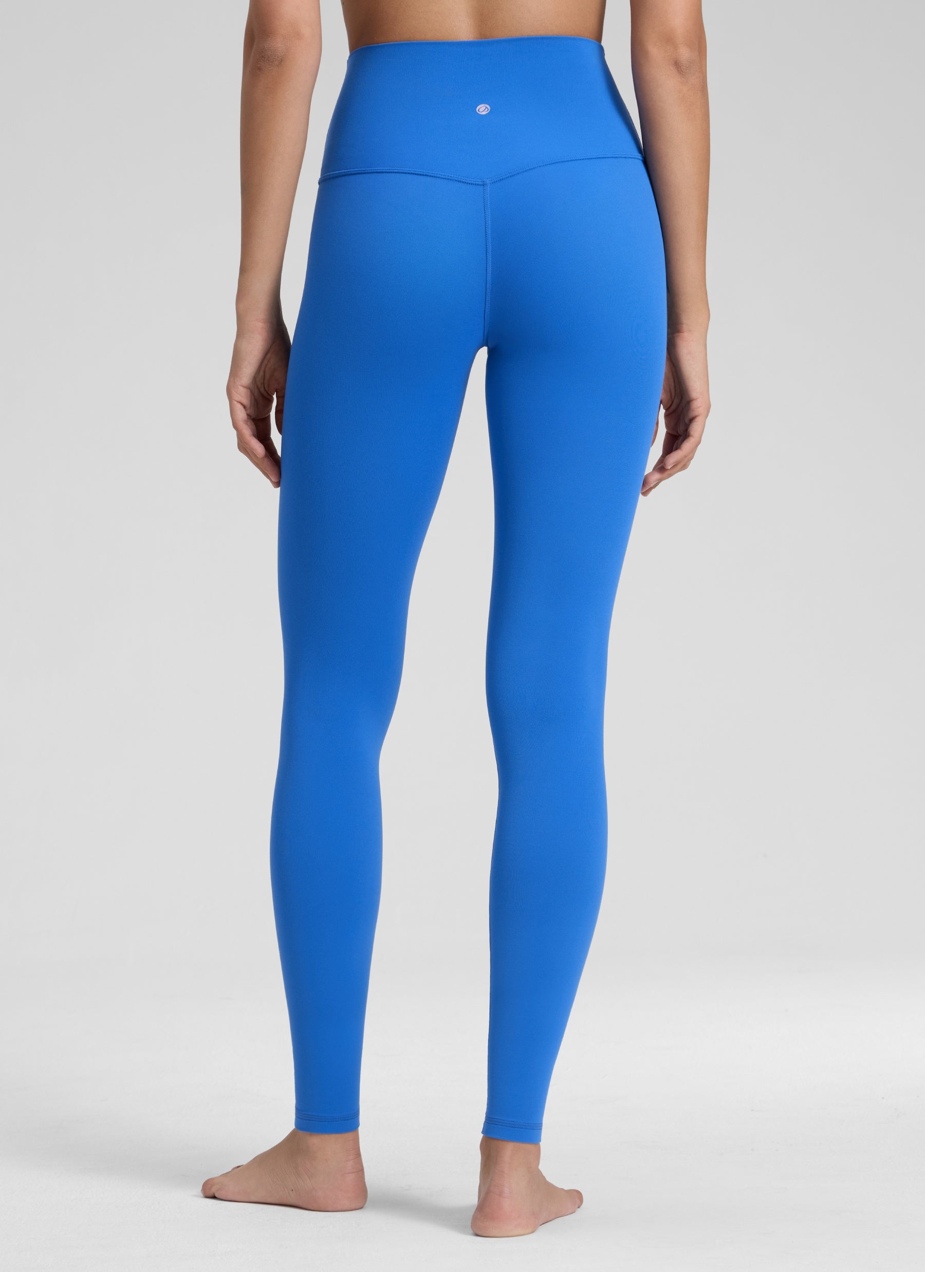 CRZ YOGA Mataas na Lugar ng Yoga Lounge para sa Kababaihan Butterluxe Yoga Leggings 30'' Kumikinang na Asul