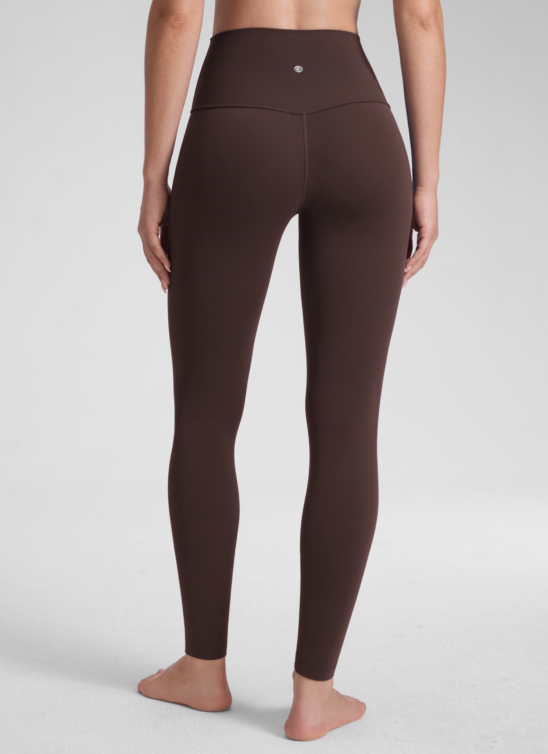 CRZ YOGA Mataas na Lugar ng Yoga Lounge para sa Kababaihan Butterluxe Yoga Leggings 30'' Hot Fudge Brown