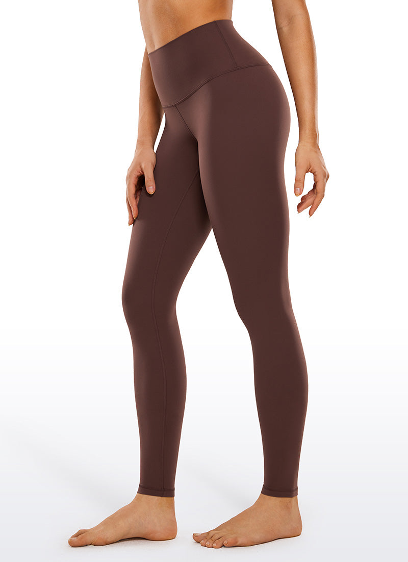 CRZ YOGA Mataas na Lugar ng Yoga Lounge para sa Kababaihan Butterluxe Yoga Leggings 30'' Taupe