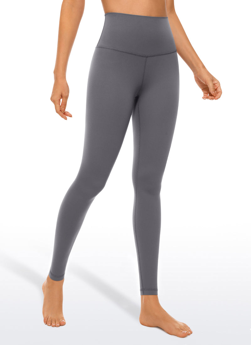 CRZ YOGA Mataas na Lugar ng Yoga Lounge para sa Kababaihan Butterluxe Yoga Leggings 30'' Dark Carbon