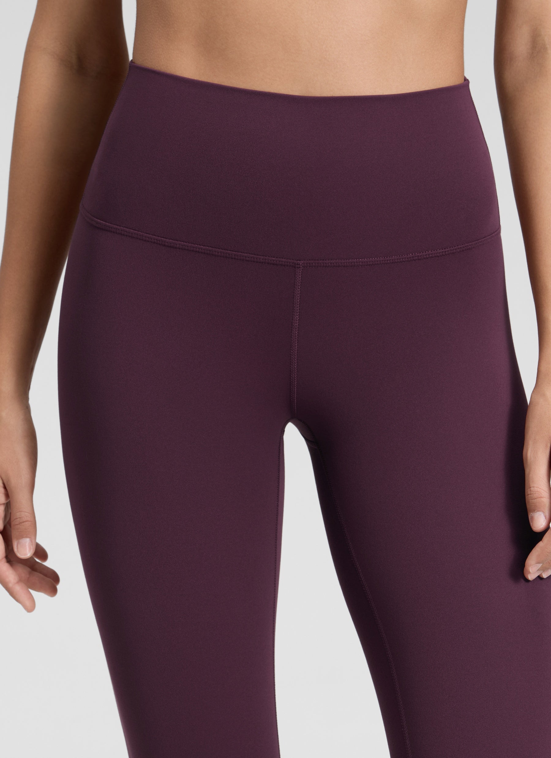 CRZ YOGA Mataas na Lugar ng Yoga Lounge para sa Kababaihan Butterluxe Yoga Leggings 30'' Malalim na Lila