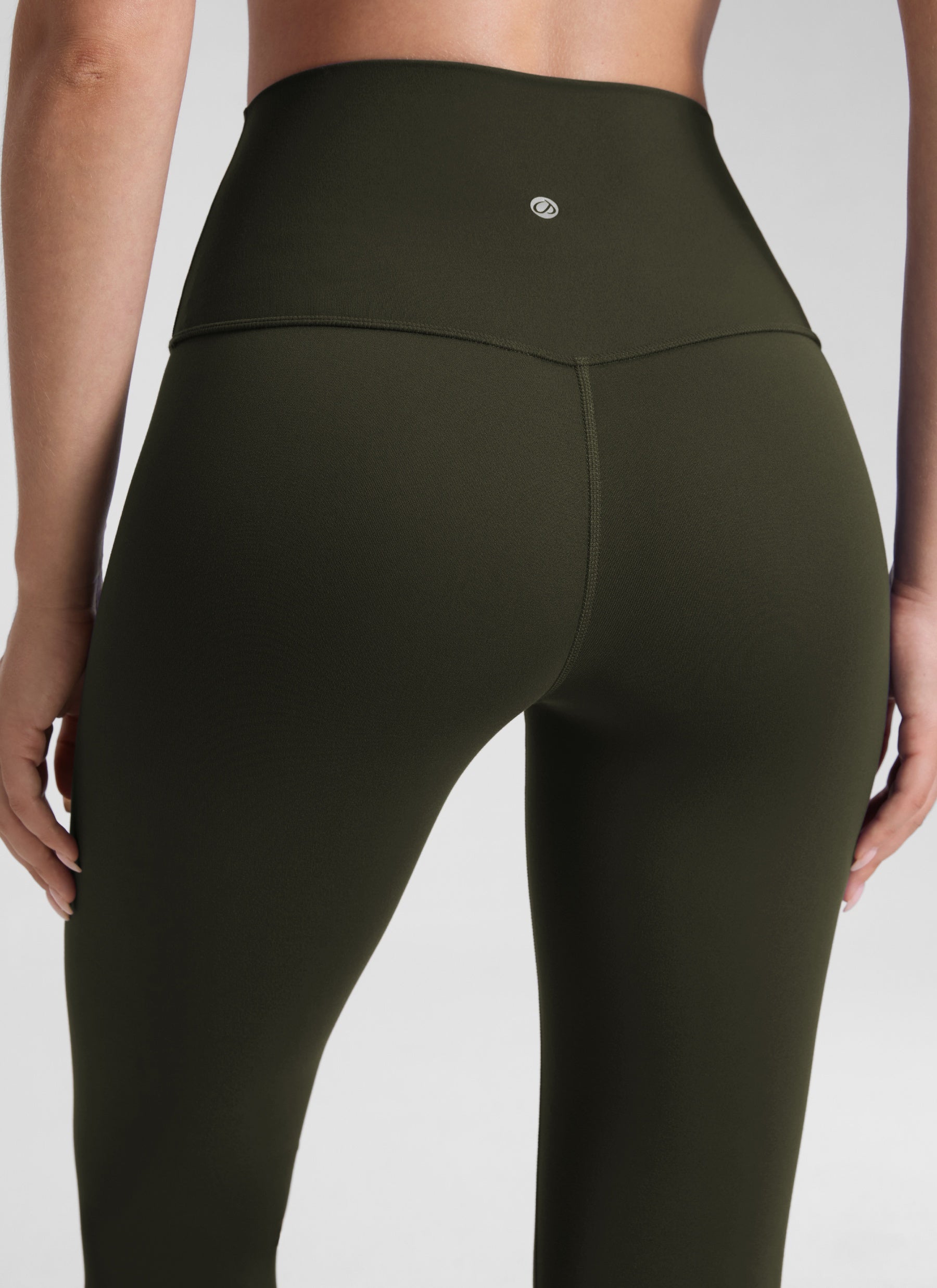 CRZ YOGA Mataas na Lugar ng Yoga Lounge para sa Kababaihan Butterluxe Yoga Leggings 30'' Olive Green