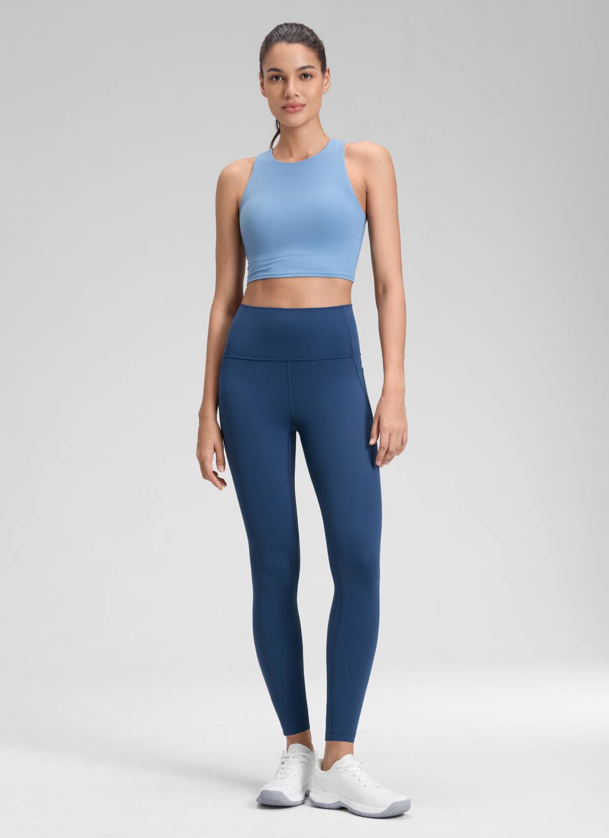 CRZ YOGA Pambabae Butterluxe Mga Leggings para sa Pag-eehersisyo na may Pockets 28