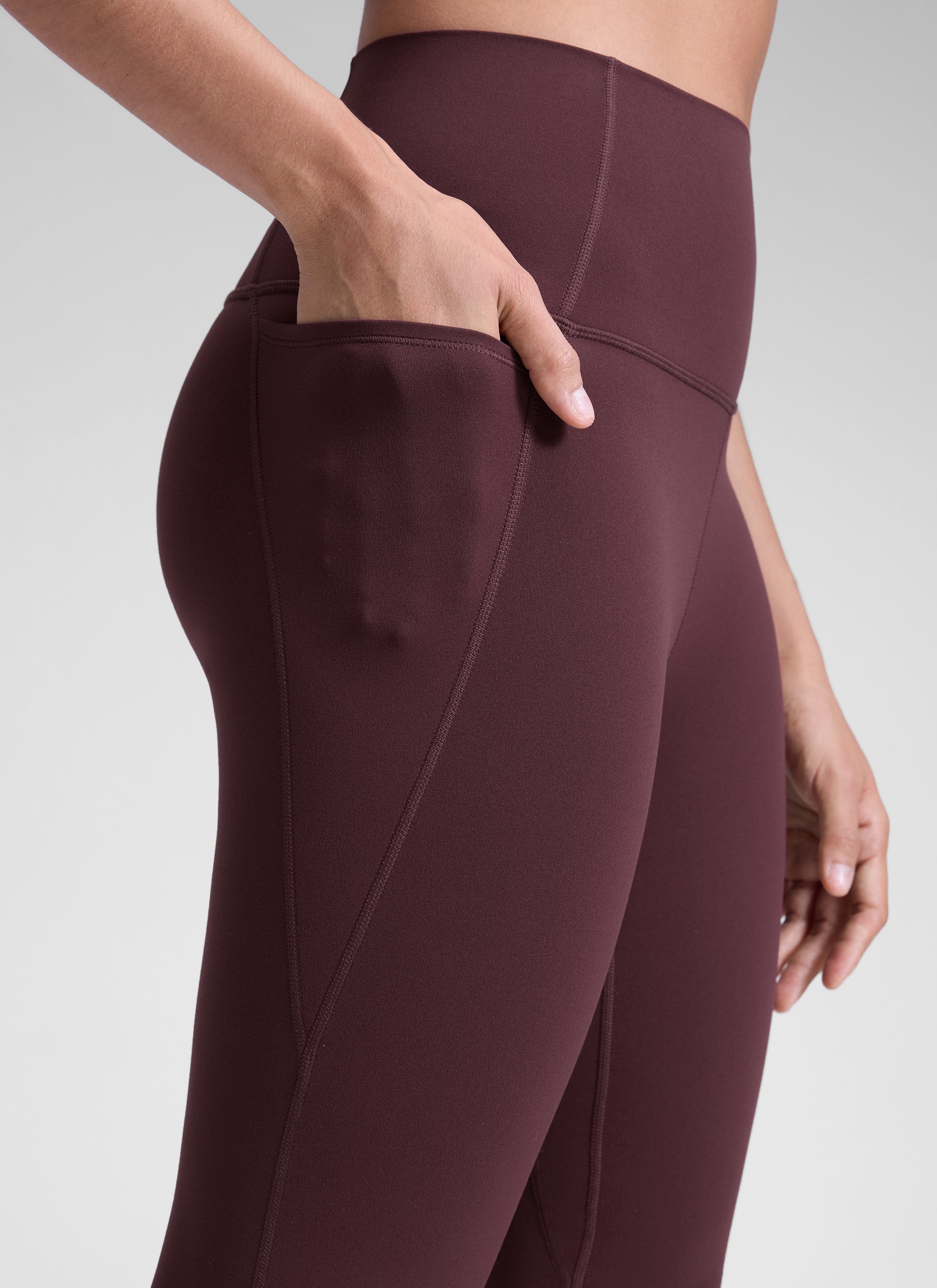 CRZ YOGA Pambabae Butterluxe Mga Leggings para sa Pag-eehersisyo na may Pockets 28