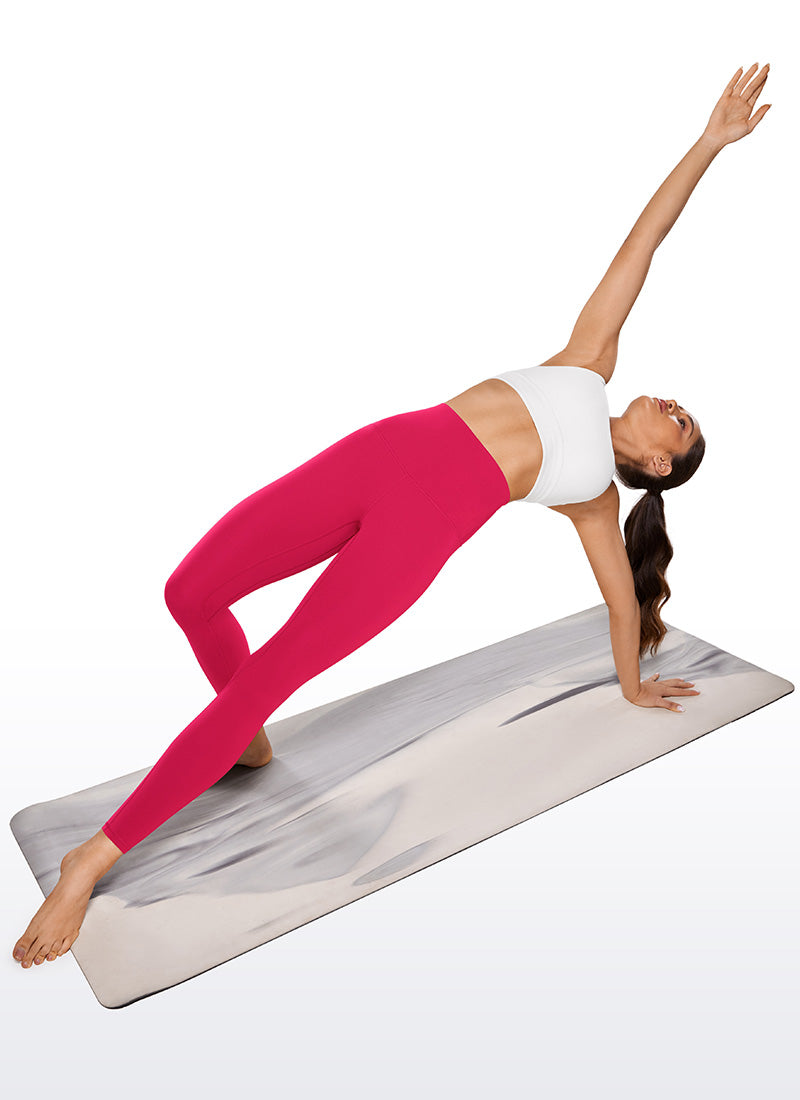 CRZ YOGA Pambabaeng Yoga Super High Waist Butterluxe Yoga Leggings 28'' Viva Magenta