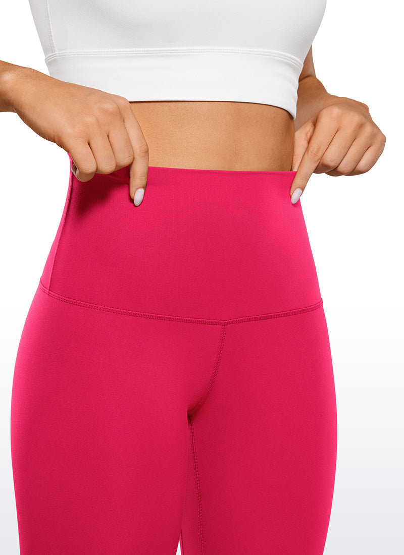 CRZ YOGA Pambabaeng Yoga Super High Waist Butterluxe Yoga Leggings 28'' Viva Magenta