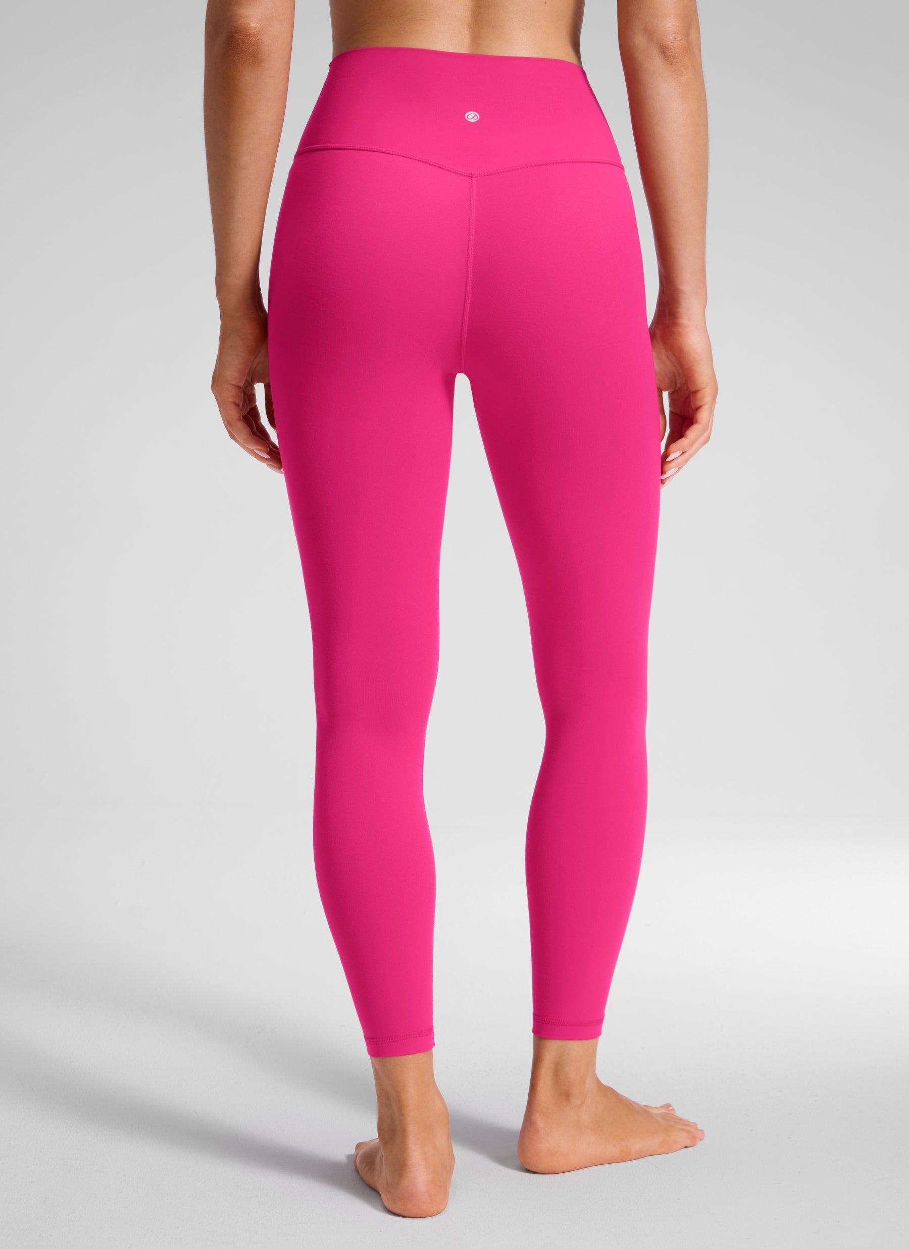 CRZ YOGA Mataas na Sapatos para sa Kababaihan Butterluxe Yoga Leggings 25'' V Cross Waist Granita Pink