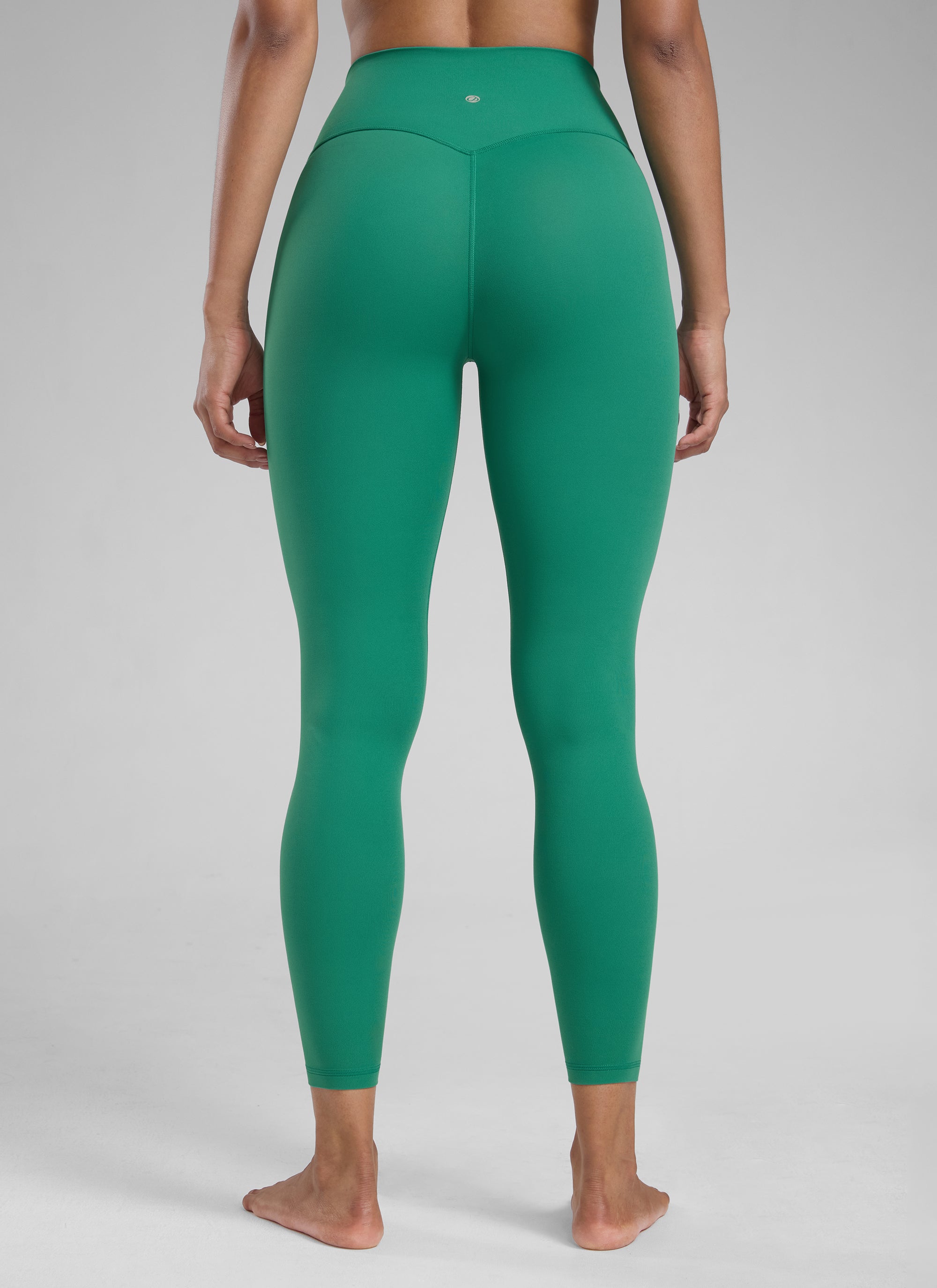 CRZ YOGA Pambabaeng Pag-eehersisyo Mataas na Pagtaas Butterlift Yoga Leggings 25'' Cascadia Green