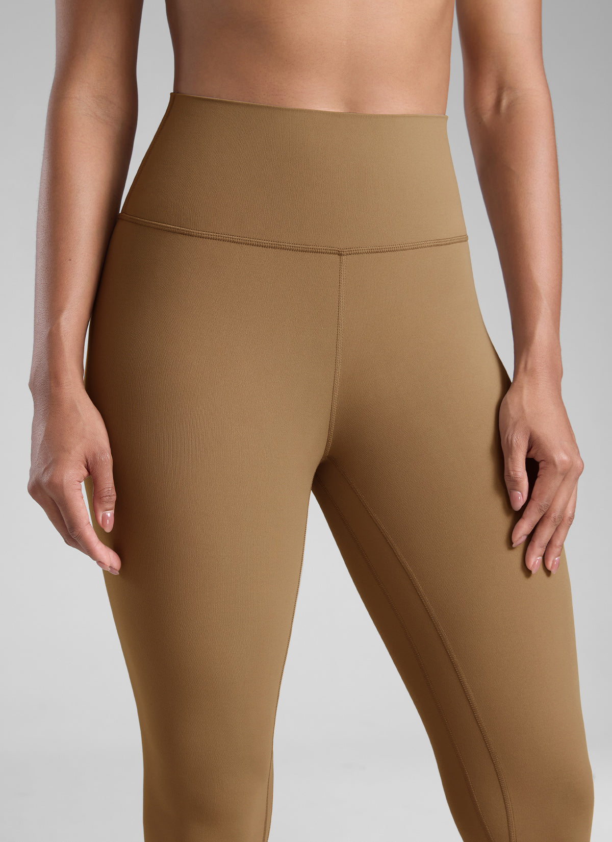CRZ YOGA Pambabaeng Pag-eehersisyo Mataas na Pagtaas Butterlift Yoga Leggings 25'' Allspice