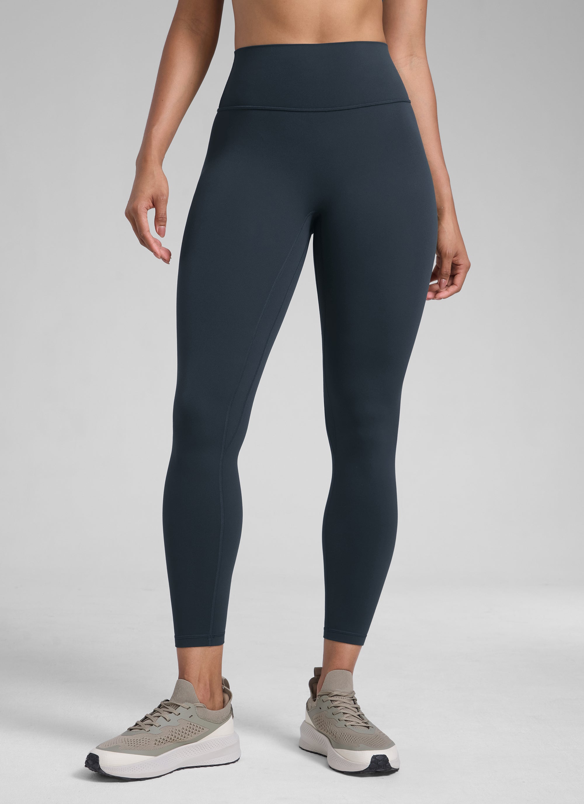 CRZ YOGA Babae Butterlift High Rise Scrunch Butt Legging Walang Tahi sa Harap True Navy