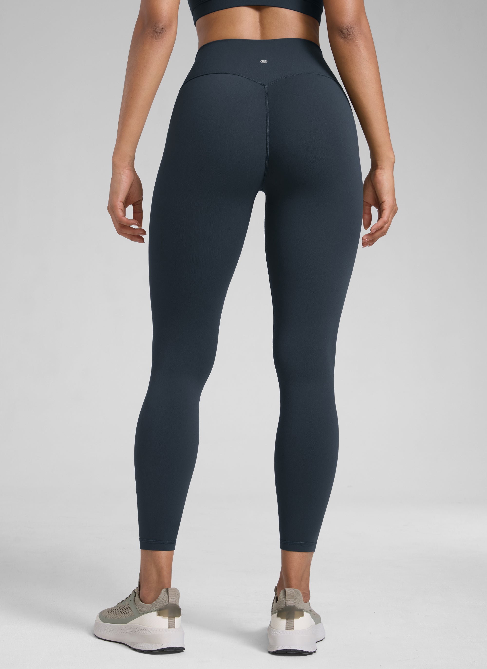 CRZ YOGA Babae Butterlift High Rise Scrunch Butt Legging Walang Tahi sa Harap True Navy