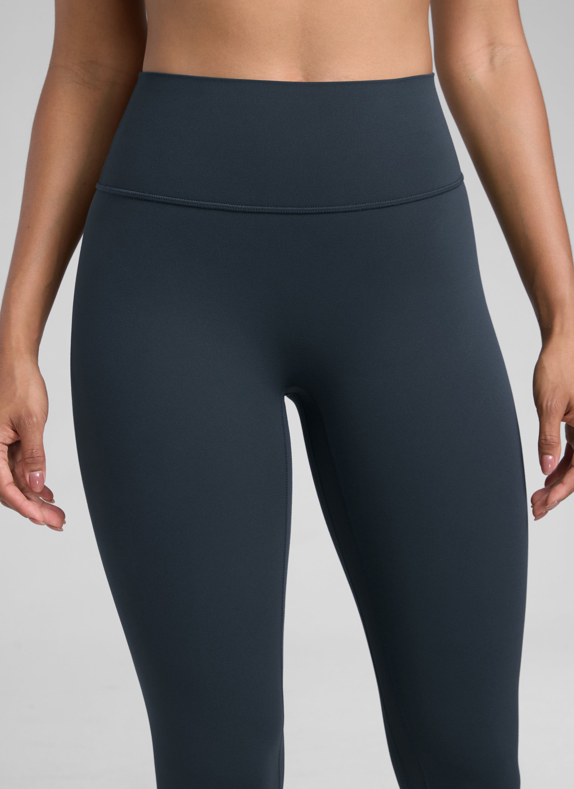 CRZ YOGA Babae Butterlift High Rise Scrunch Butt Legging Walang Tahi sa Harap True Navy