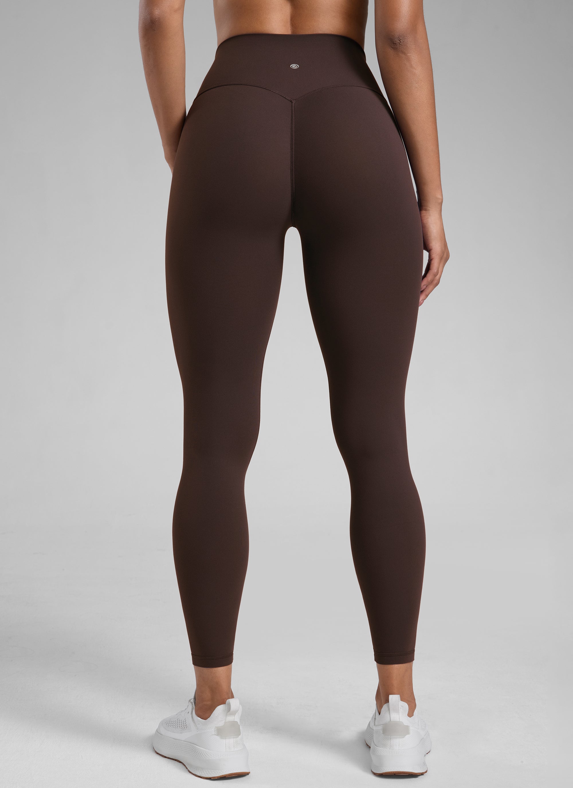 CRZ YOGA Babae Butterlift High Rise Scrunch Butt Legging Walang Tahi sa Harap Hot Fudge Brown