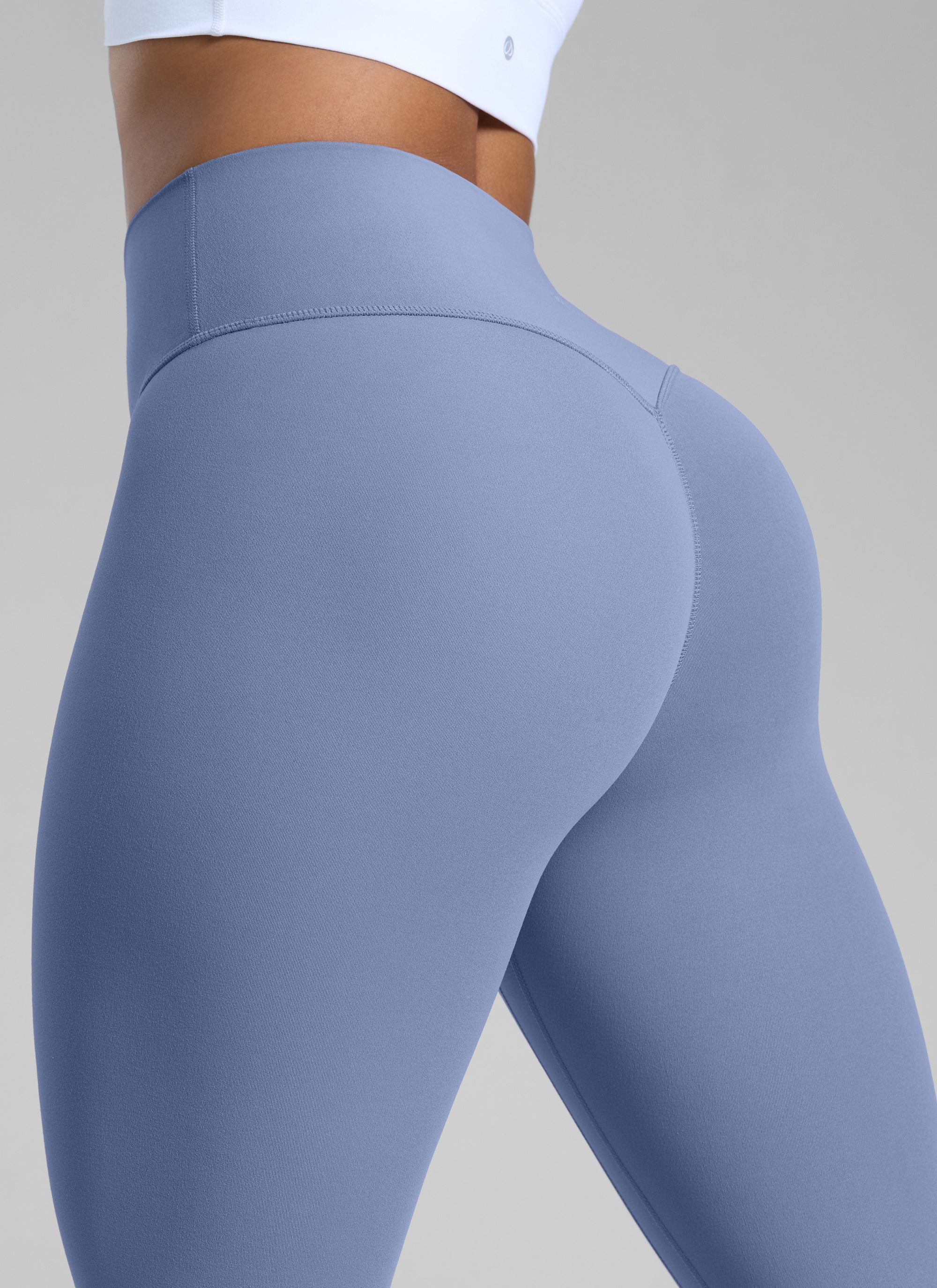 CRZ YOGA Babae Butterlift High Rise Scrunch Butt Legging Walang Tahi sa Harap Oasis Blue