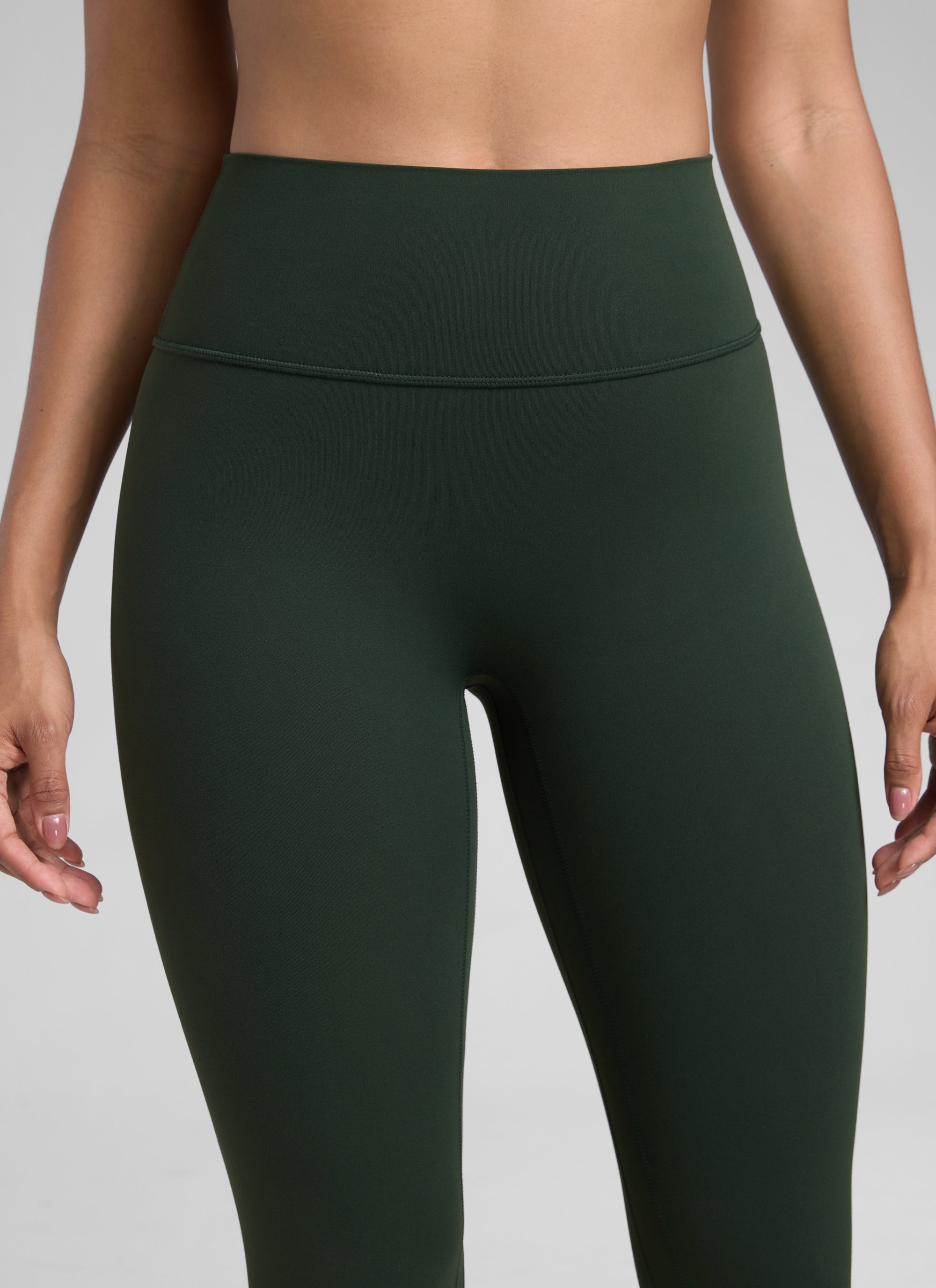 CRZ YOGA Babae Butterlift High Rise Scrunch Butt Legging Walang Tahi sa Harap Legend Green