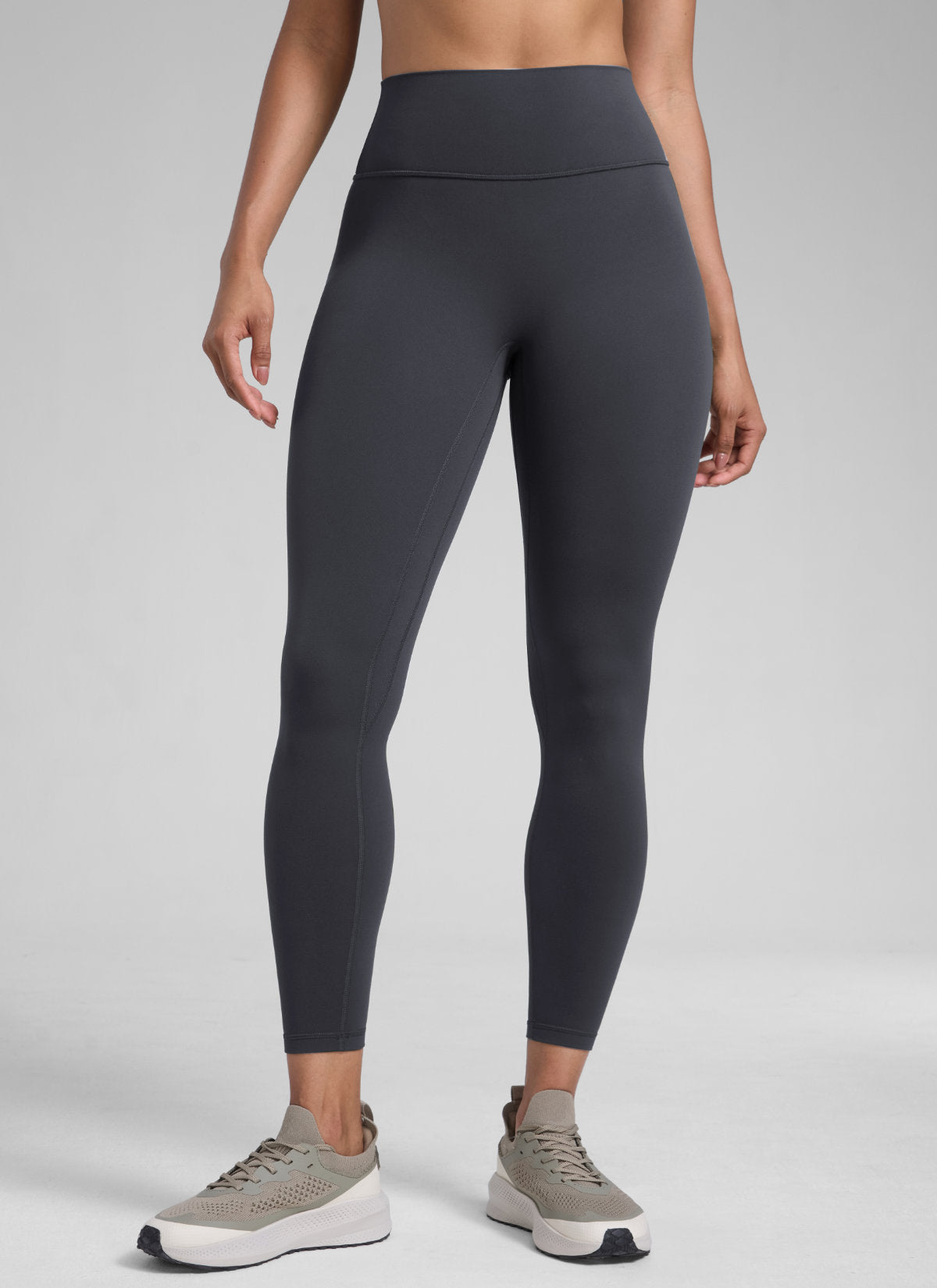 CRZ YOGA Babae Butterlift High Rise Scrunch Butt Legging Walang Tahi sa Harap Graphite Grey