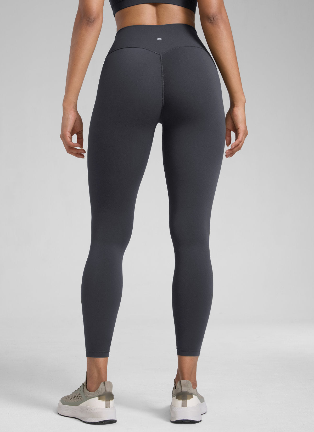 CRZ YOGA Babae Butterlift High Rise Scrunch Butt Legging Walang Tahi sa Harap Graphite Grey