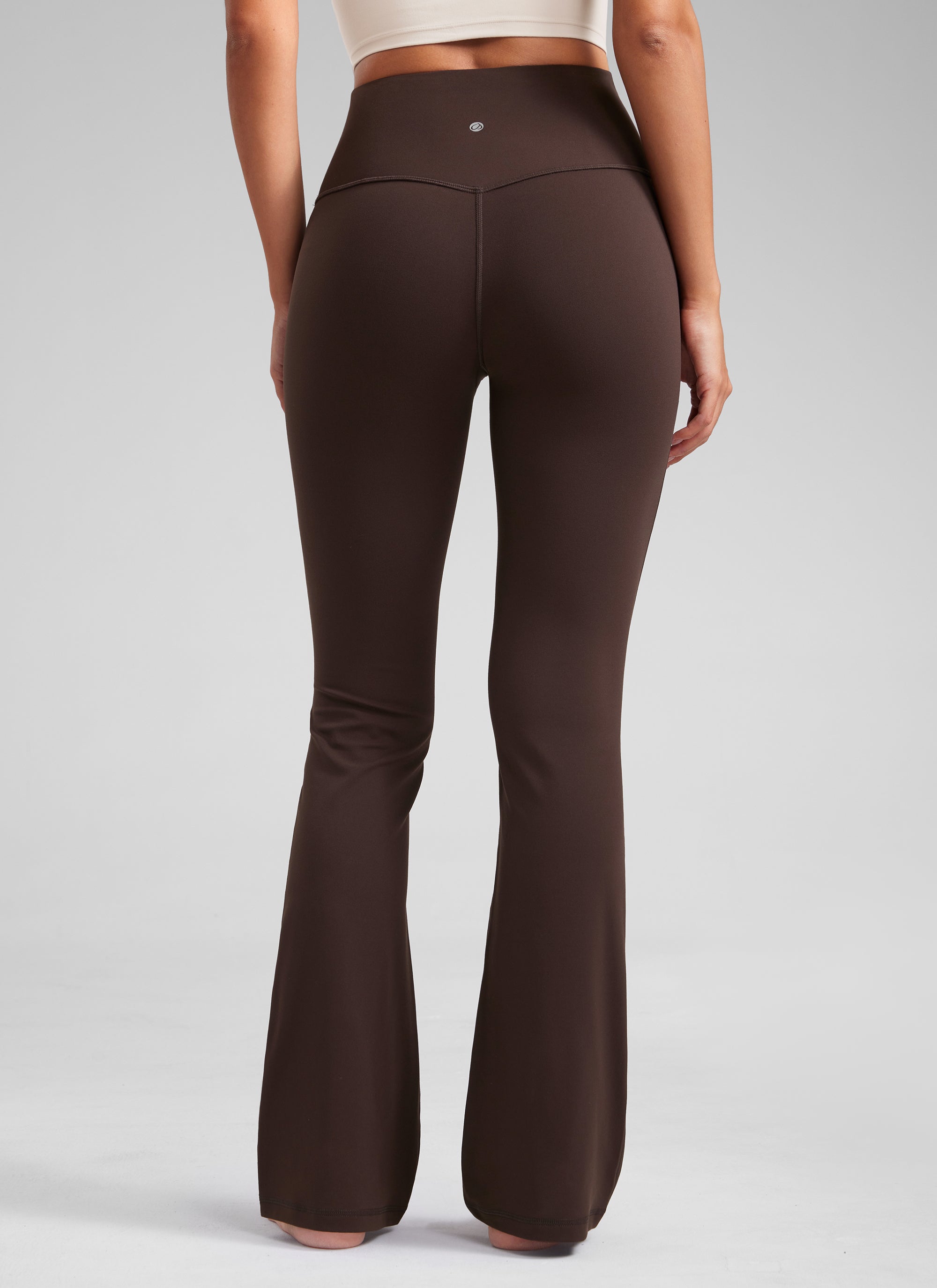 Butterluxe Mataas na Baywang na Maluwag na Paa na may Bootcut na may Bulsa na Leggings 31