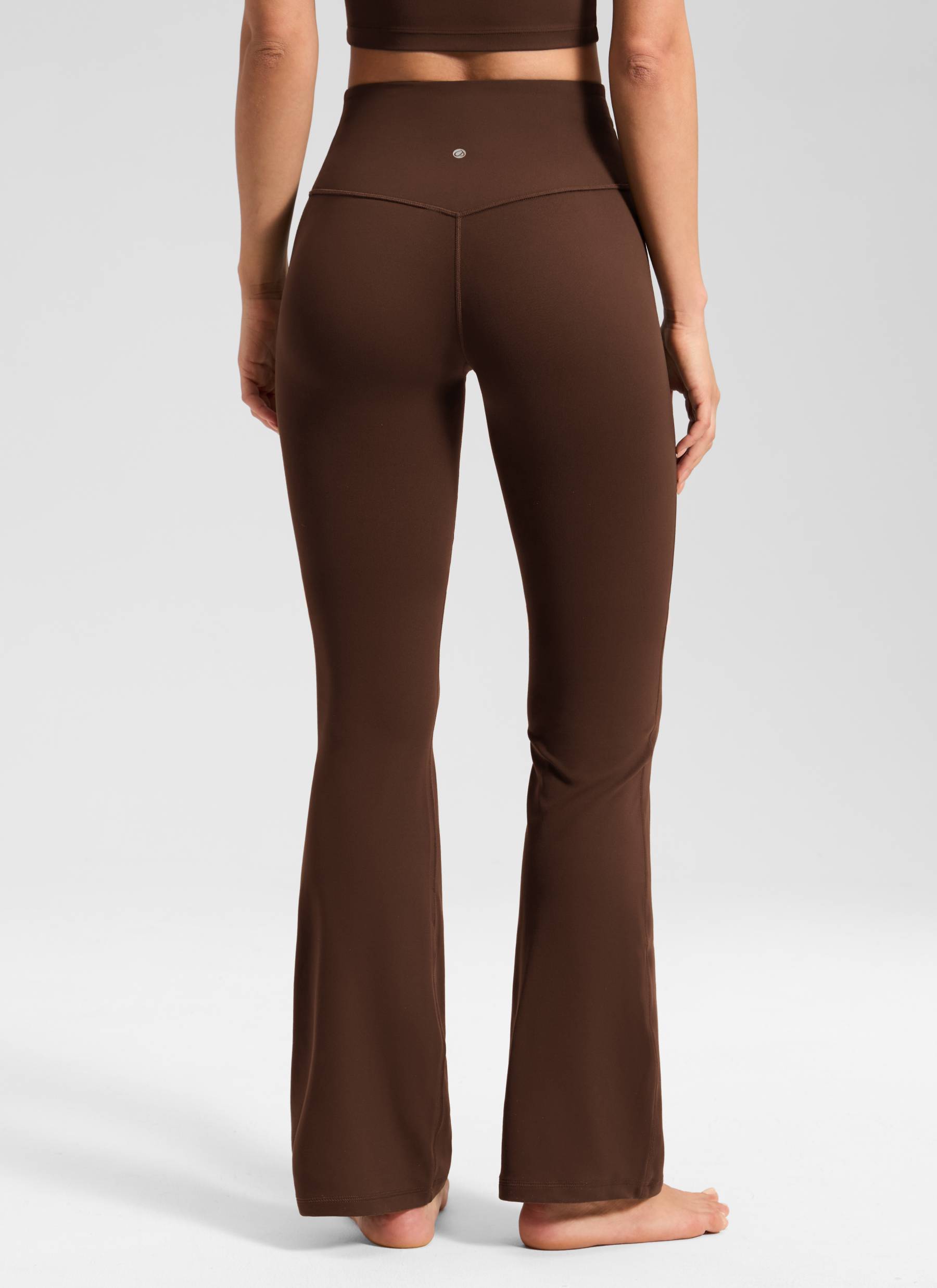 Butterluxe Mataas na Baywang na Maluwag na Paa na may Bootcut na may Bulsa na Leggings 31