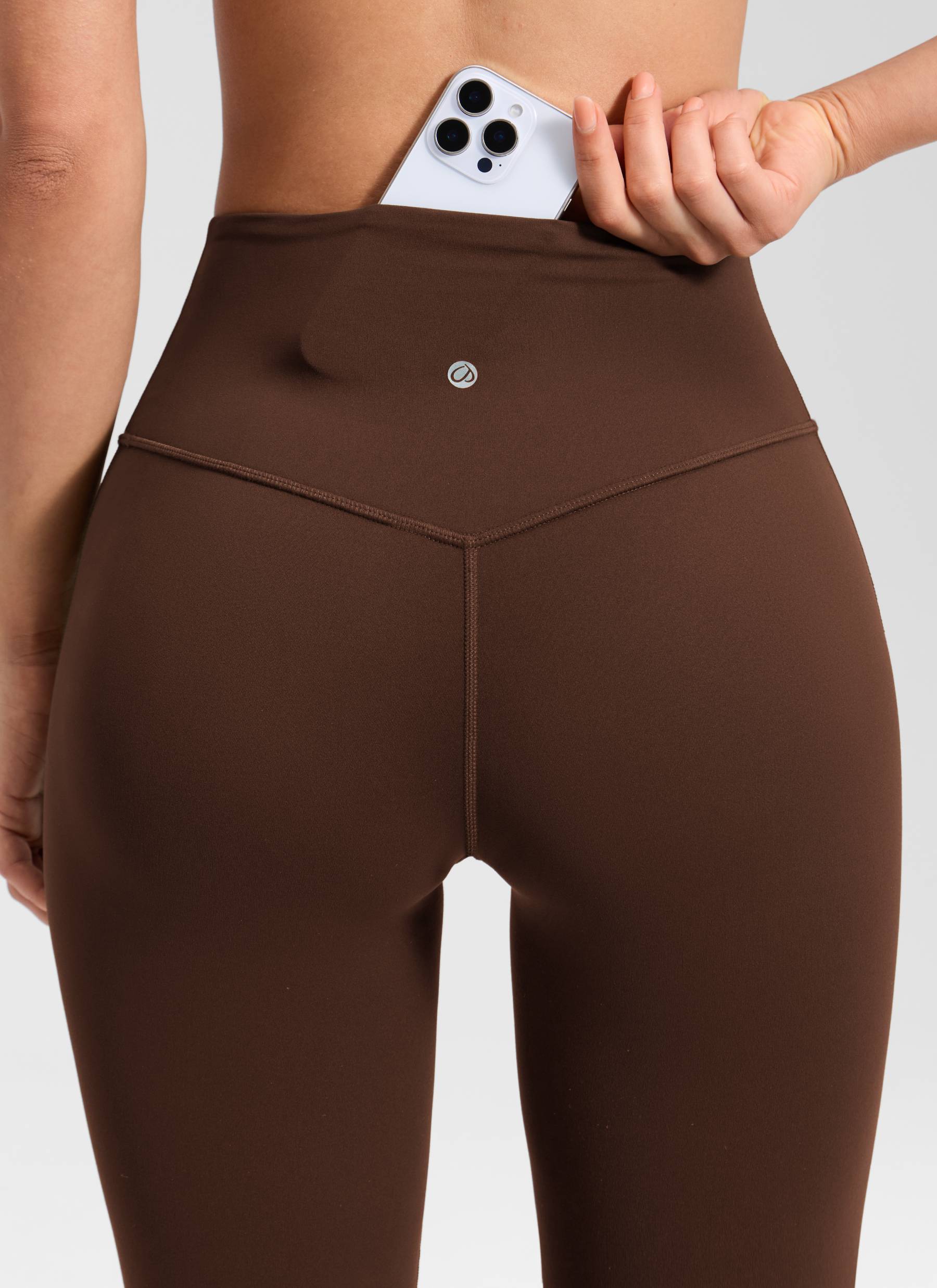Butterluxe Mataas na Baywang na Maluwag na Paa na may Bootcut na may Bulsa na Leggings 31
