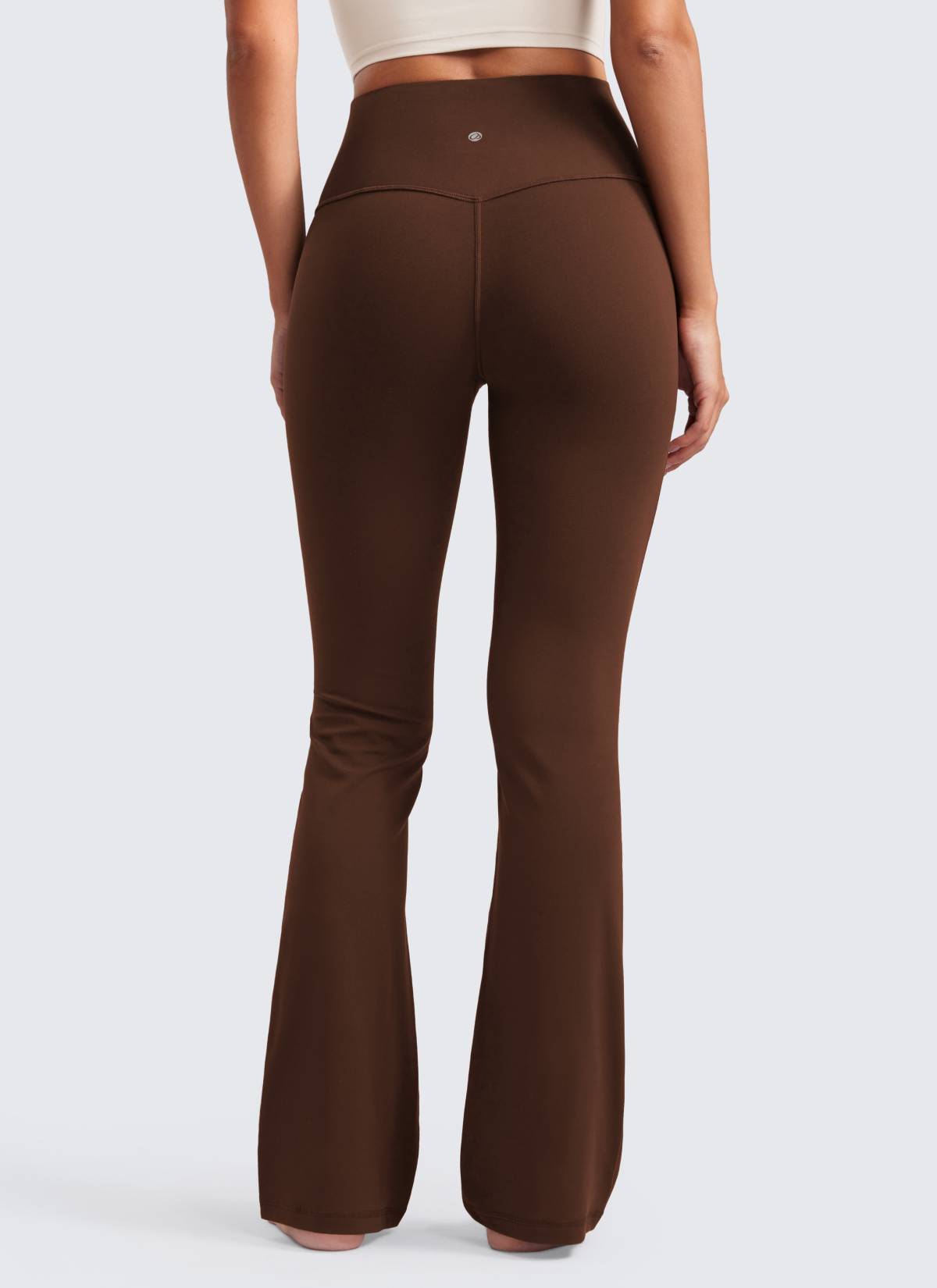 CRZ YOGA Pambabae Butterluxe Mataas na Baywang na Flare Leg Bootcut Leggings 32