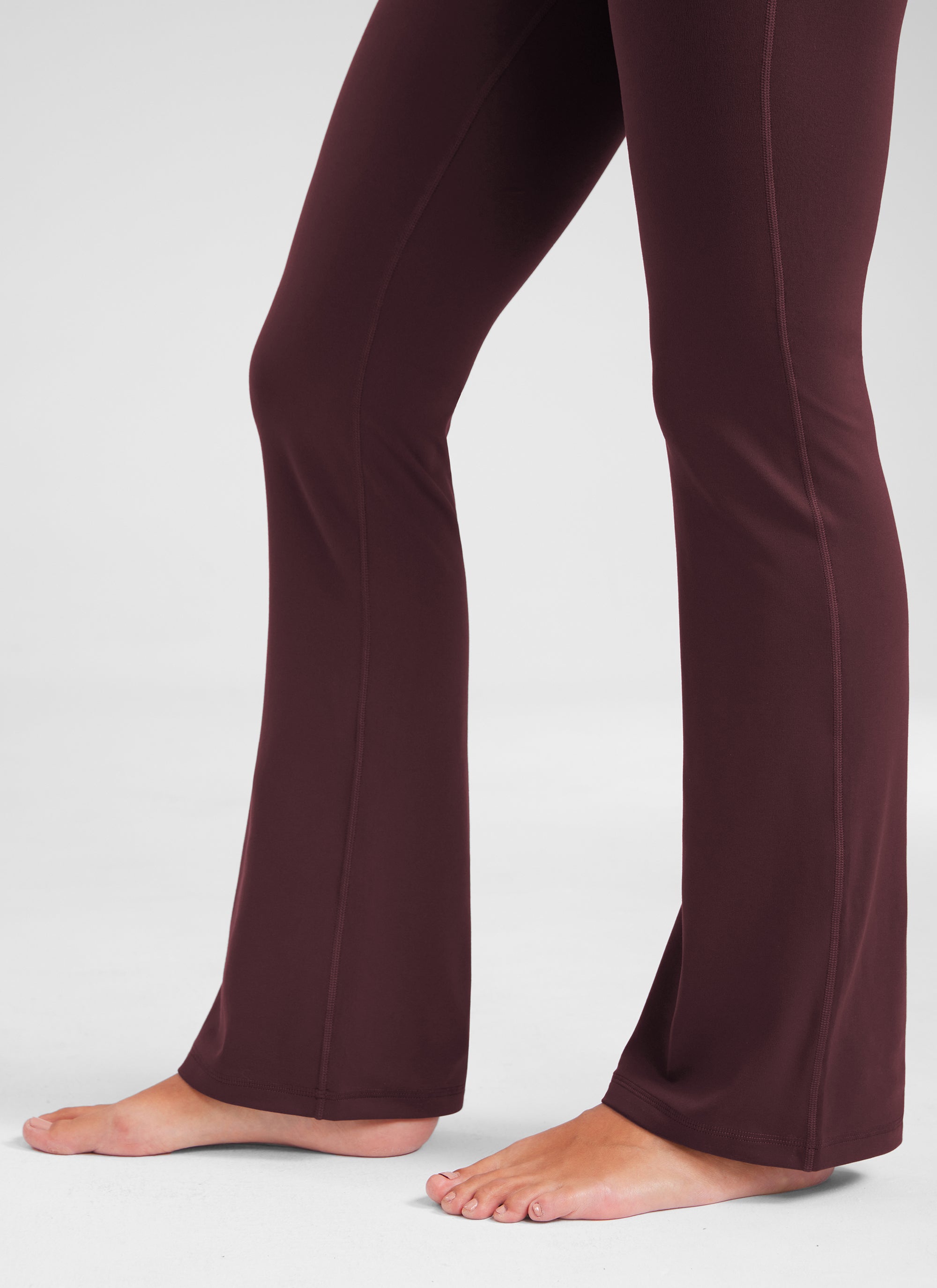 Butterluxe Mataas na Baywang na Maluwag na Paa na may Bootcut na may Bulsa na Leggings 31