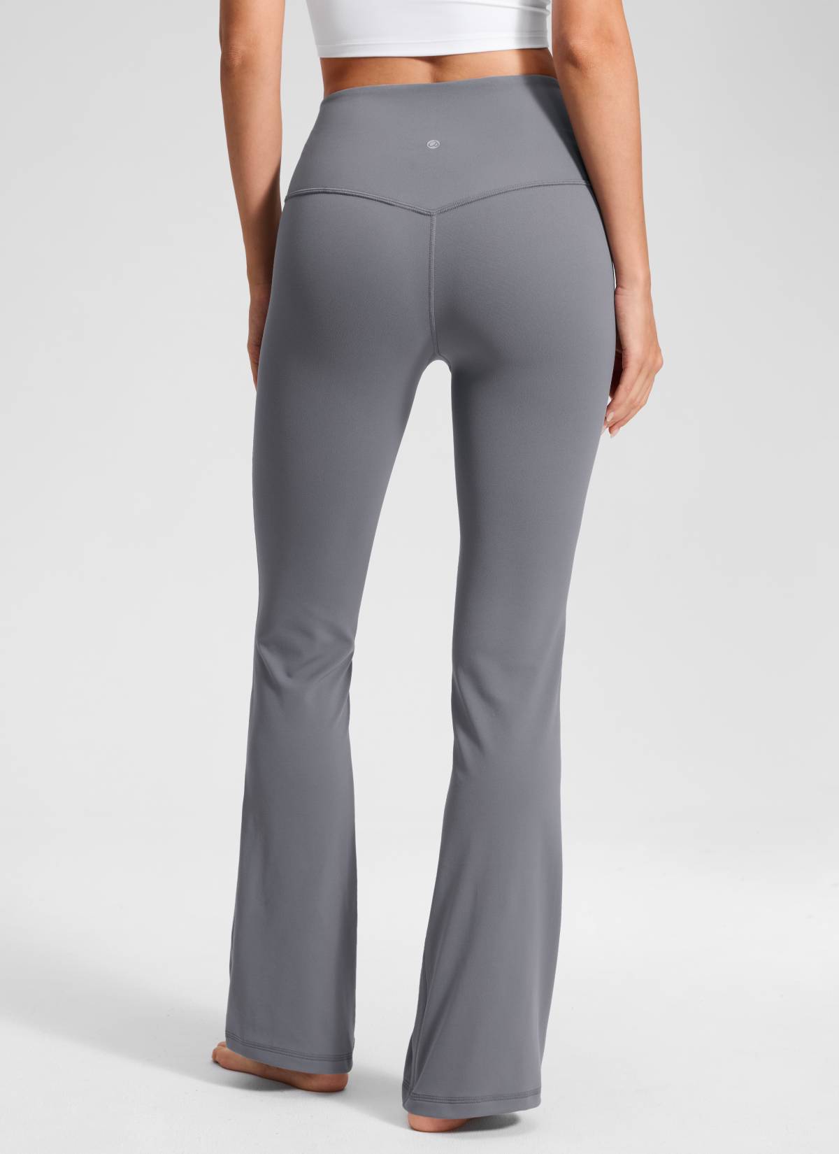 Butterluxe Mataas na Baywang na Maluwag na Paa na may Bootcut na may Bulsa na Leggings 31